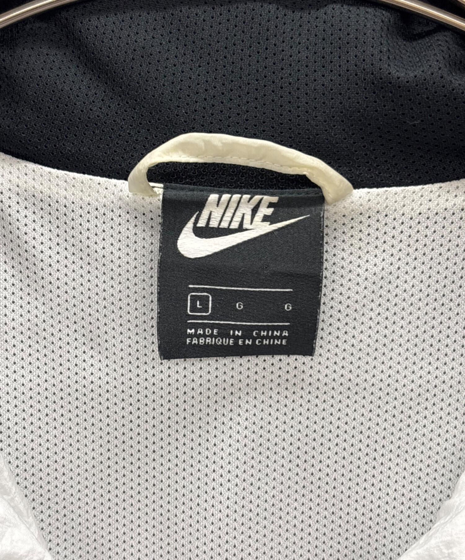 中古・古着通販】NIKE (ナイキ) スウッシュ ウーブン フード付き