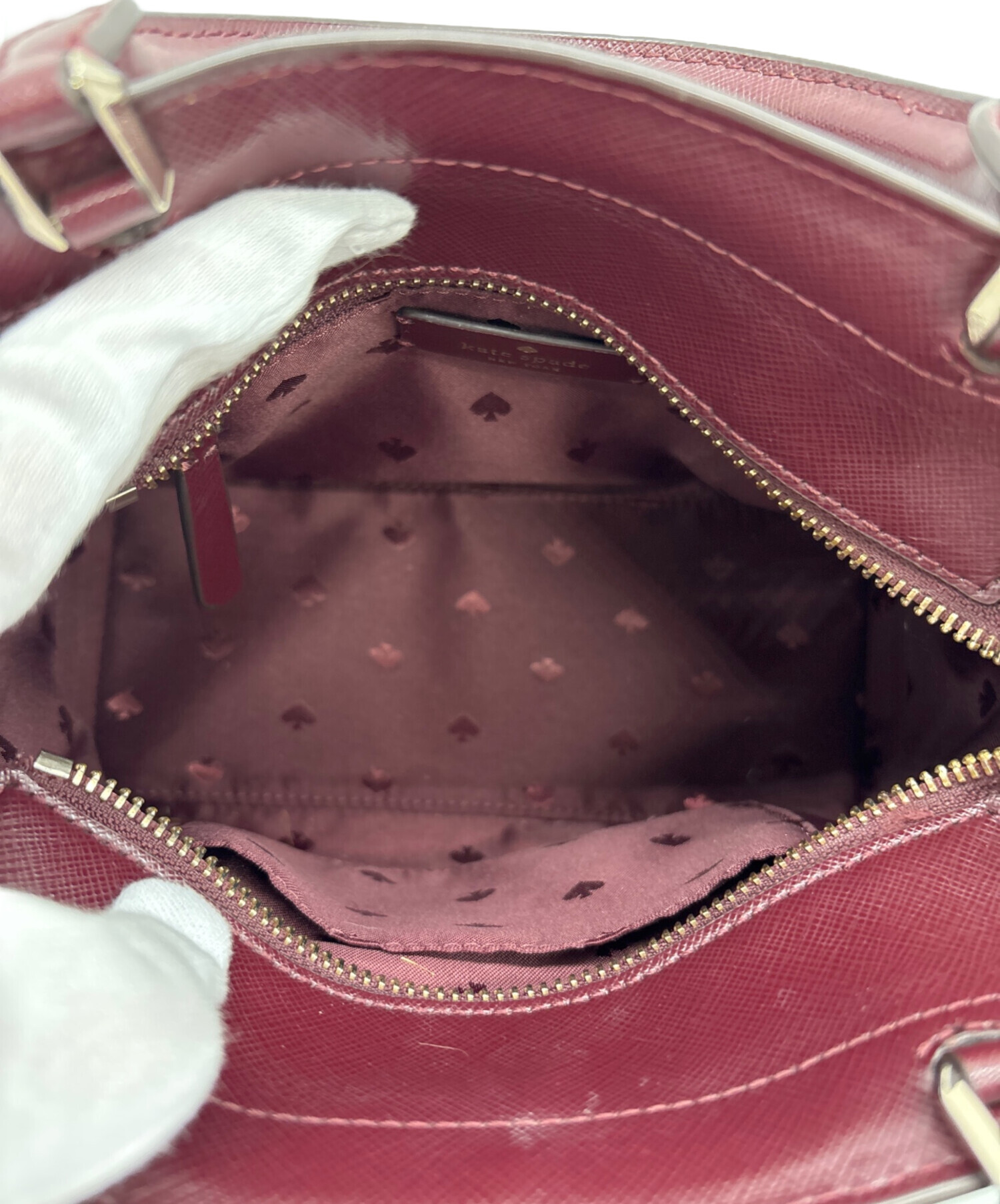中古・古着通販】Kate Spade (ケイトスペード) 2WAYバッグ ワイン