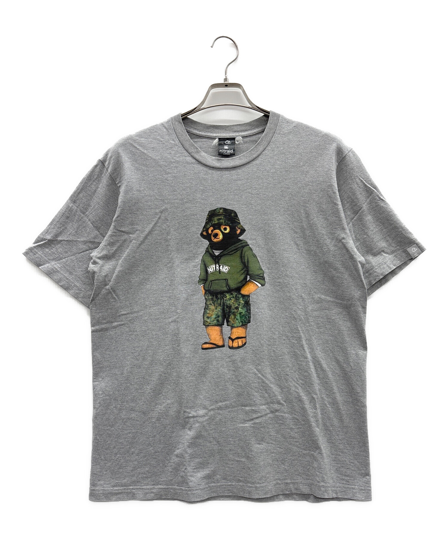 中古・古着通販】NITRAID (ナイトレイド) Tシャツ グレー サイズ:L