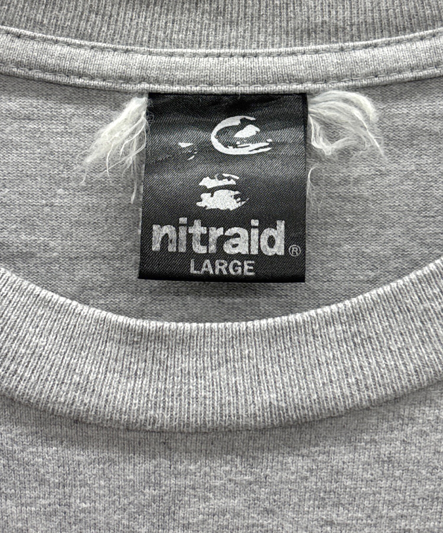中古・古着通販】NITRAID (ナイトレイド) Tシャツ グレー サイズ:L