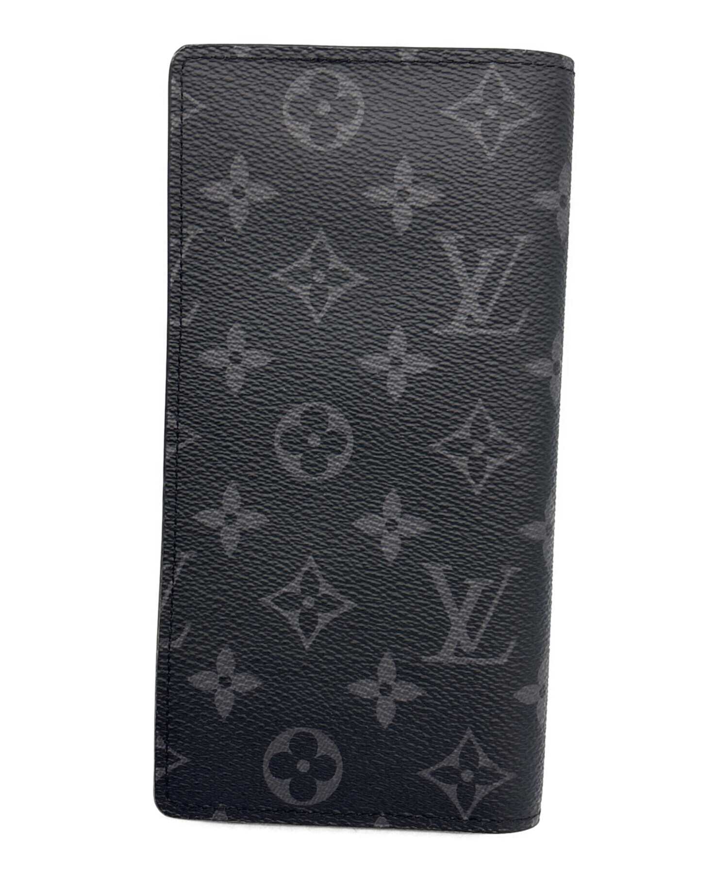 Louis Vuitton ブラック　黒 長財布 中古・古着通販】LOUIS VUITTON (ルイ ヴィトン) 長財布 ブラック