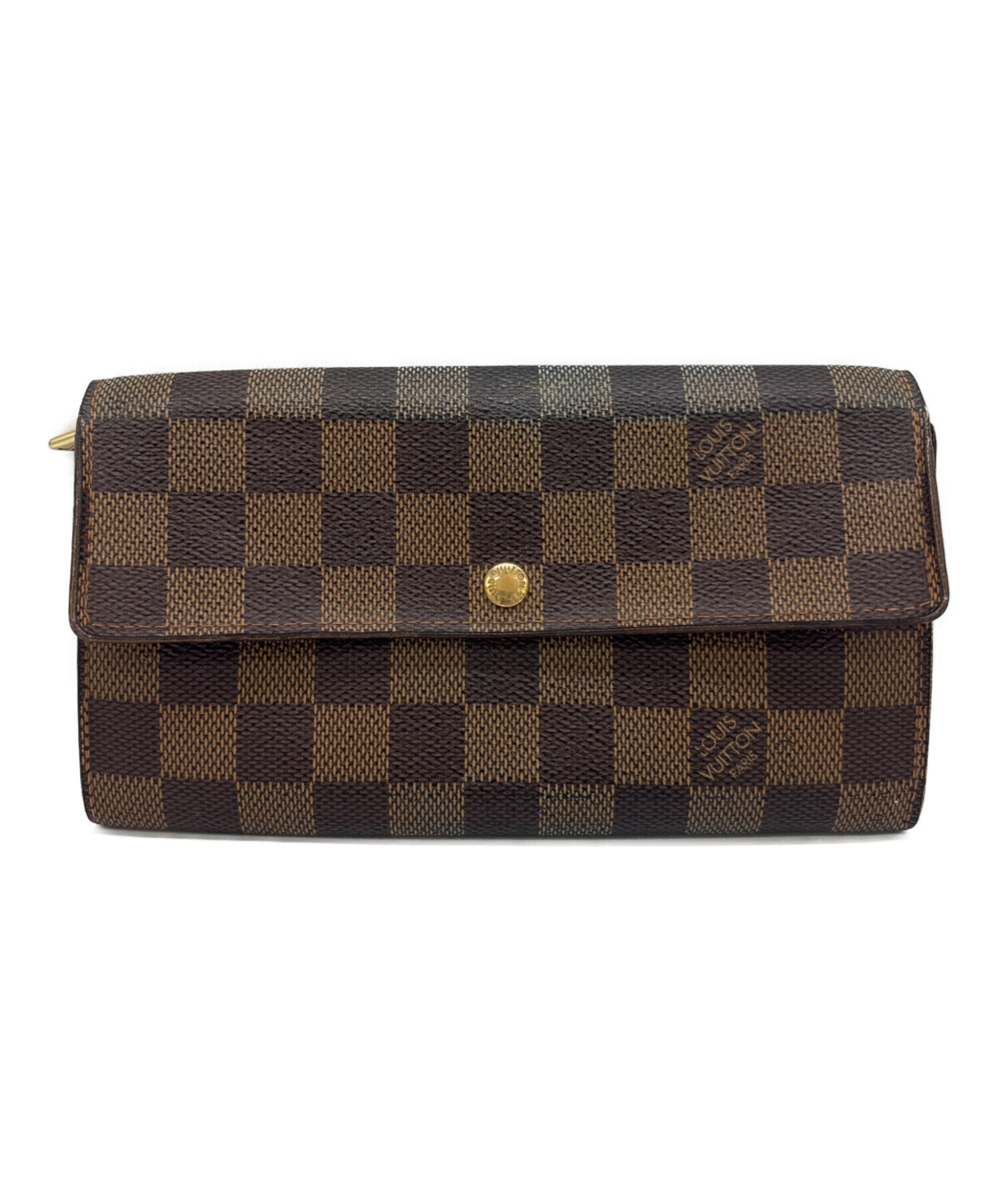 中古・古着通販】LOUIS VUITTON (ルイ ヴィトン) 長財布 ブラウン
