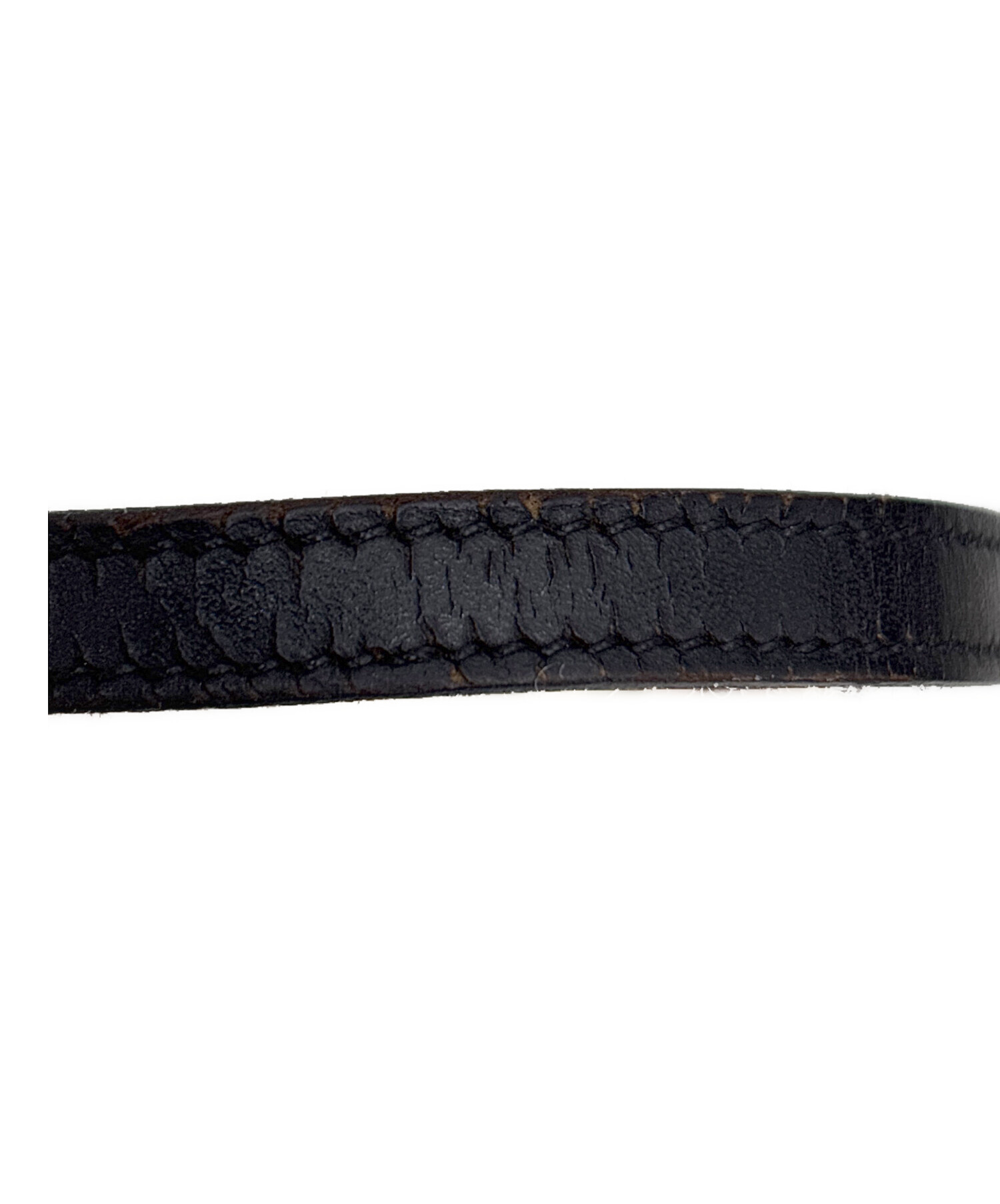 中古・古着通販】HERMES (エルメス) ブレスレット ブラック×ゴールド