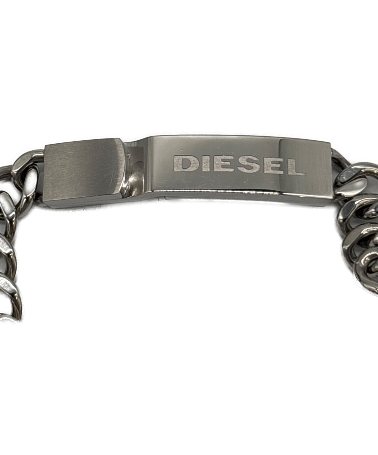 中古・古着通販】DIESEL (ディーゼル) チェーンブレスレット シルバー