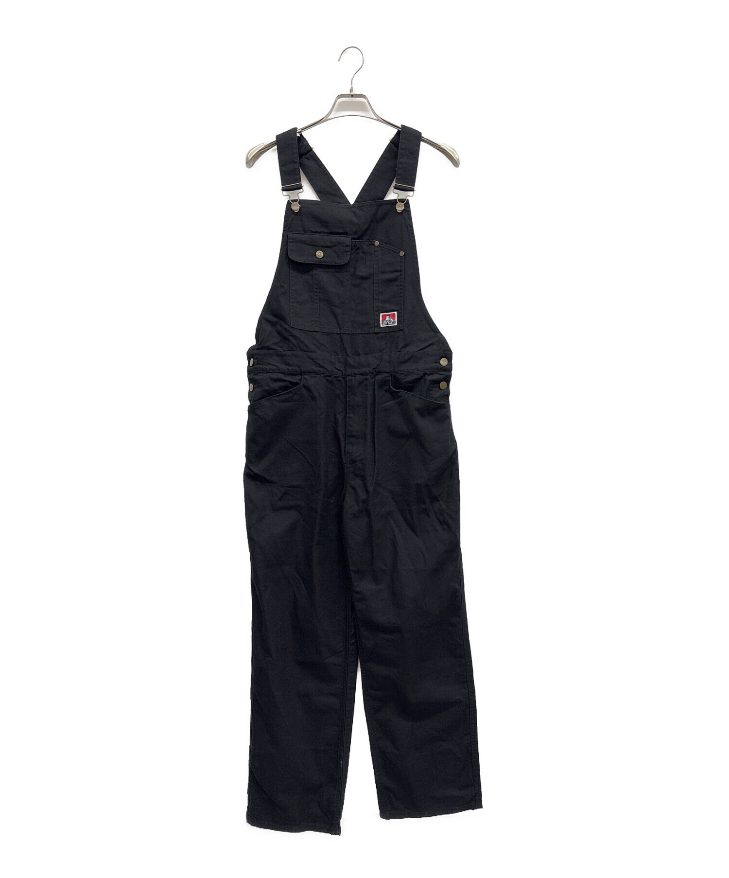 中古・古着通販】BEN DAVIS (ベンデイビス) オーバーオール ブラック