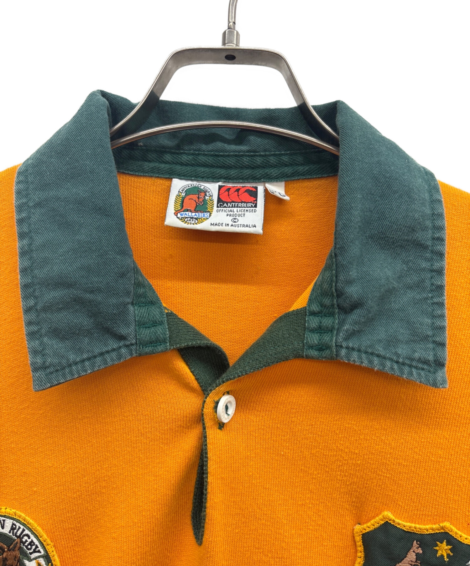 【美品】カンタベリー ラガーシャツ L相当(S) wallabies 2003 中古・古着通販】Canterbury (カンタベリー) WALLABIES ラガーシャツ
