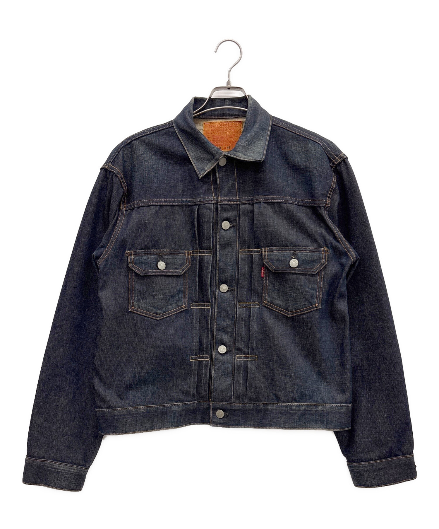 【匿名発送】リーバイス 507xx 2nd オリジナルリペア無し タイムセール中 中古・古着通販】LEVI'S (リーバイス) 507XX 2nd ネイビー サイズ:42