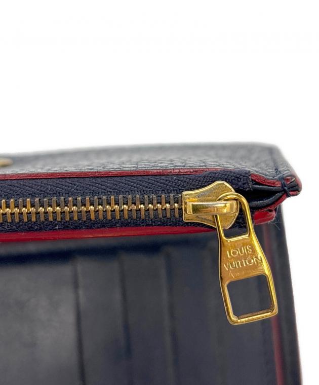 中古・古着通販】LOUIS VUITTON (ルイ ヴィトン) 3つ折り財布 ネイビー