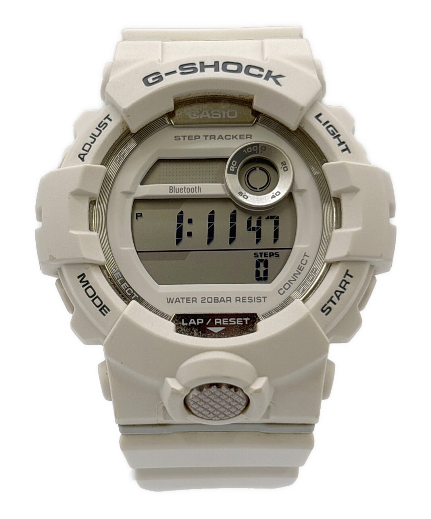中古・古着通販】CASIO (カシオ) デジタルウォッチ ホワイト｜ブランド 