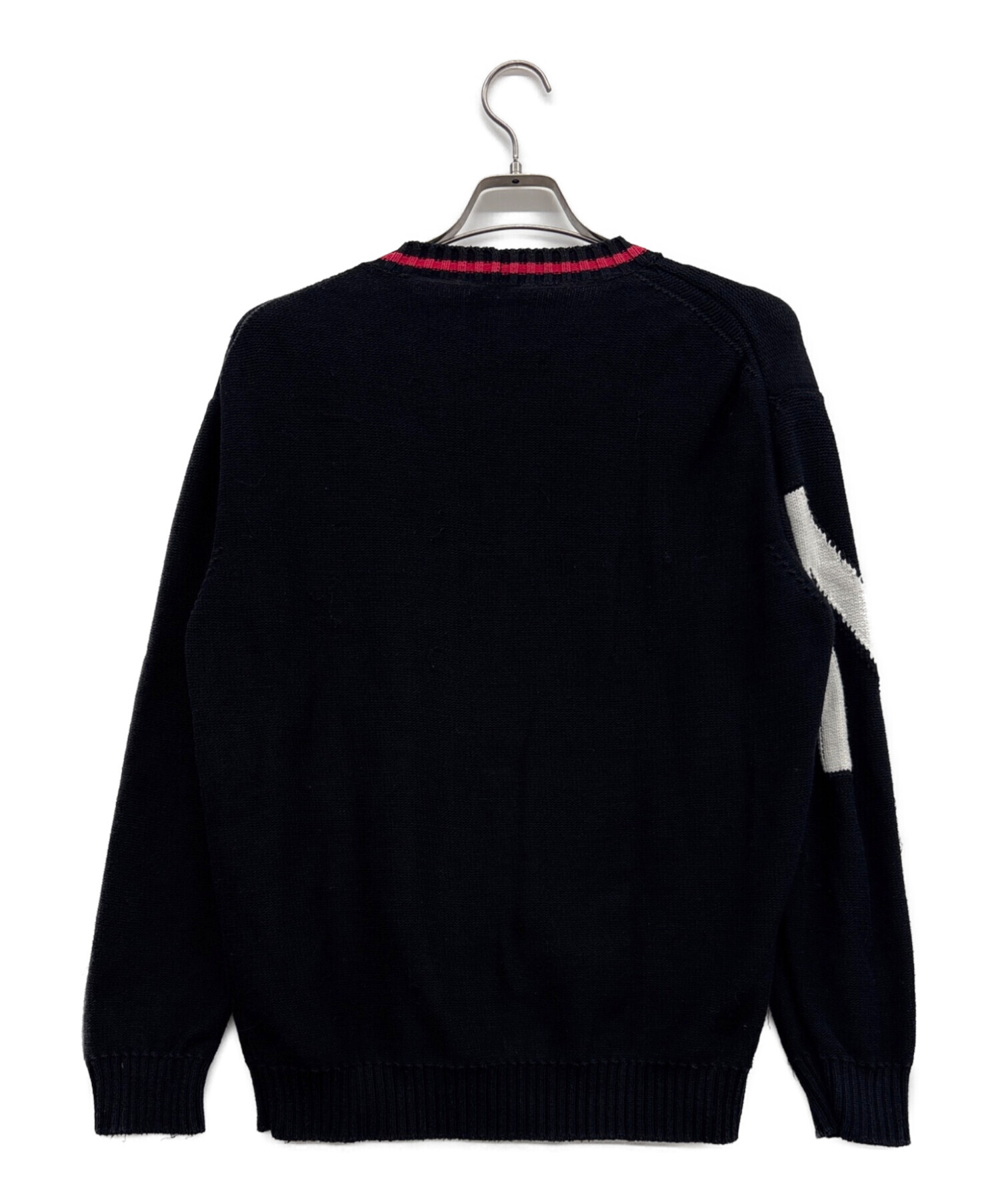 中古・古着通販】N°21 (ヌメロヴェントゥーノ) 厚手ニット ブラック
