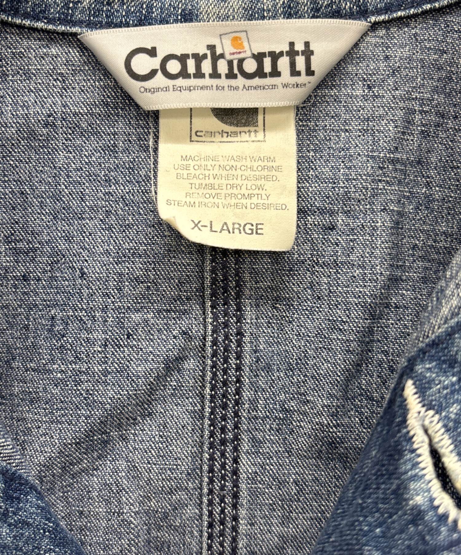 中古・古着通販】CarHartt (カーハート) カバーオール ブルー サイズ
