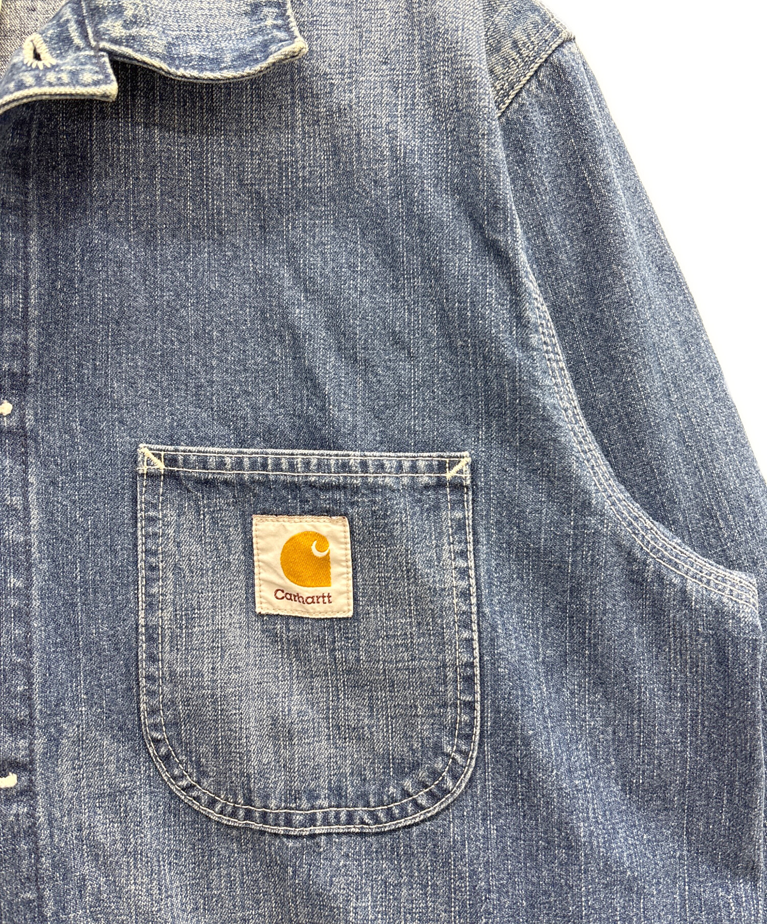 中古・古着通販】CarHartt (カーハート) カバーオール ブルー サイズ