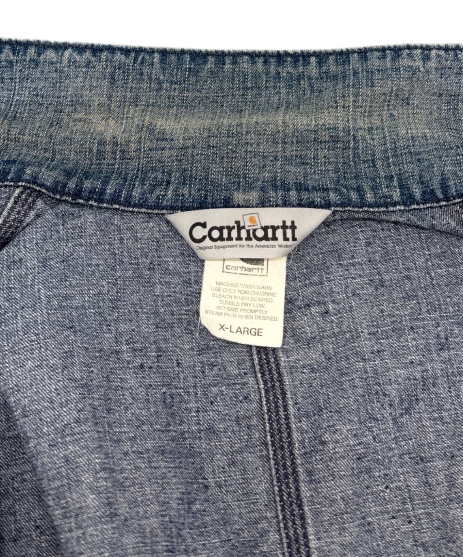 中古・古着通販】CarHartt (カーハート) カバーオール ブルー サイズ