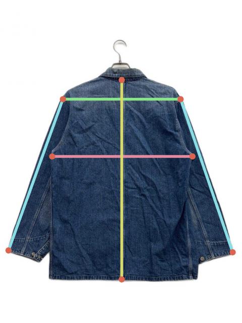 中古・古着通販】CarHartt (カーハート) カバーオール ブルー サイズ