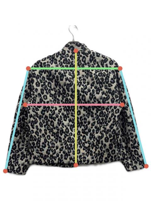 中古・古着通販】SINME (シンメ) レオパードジャケット アイボリー
