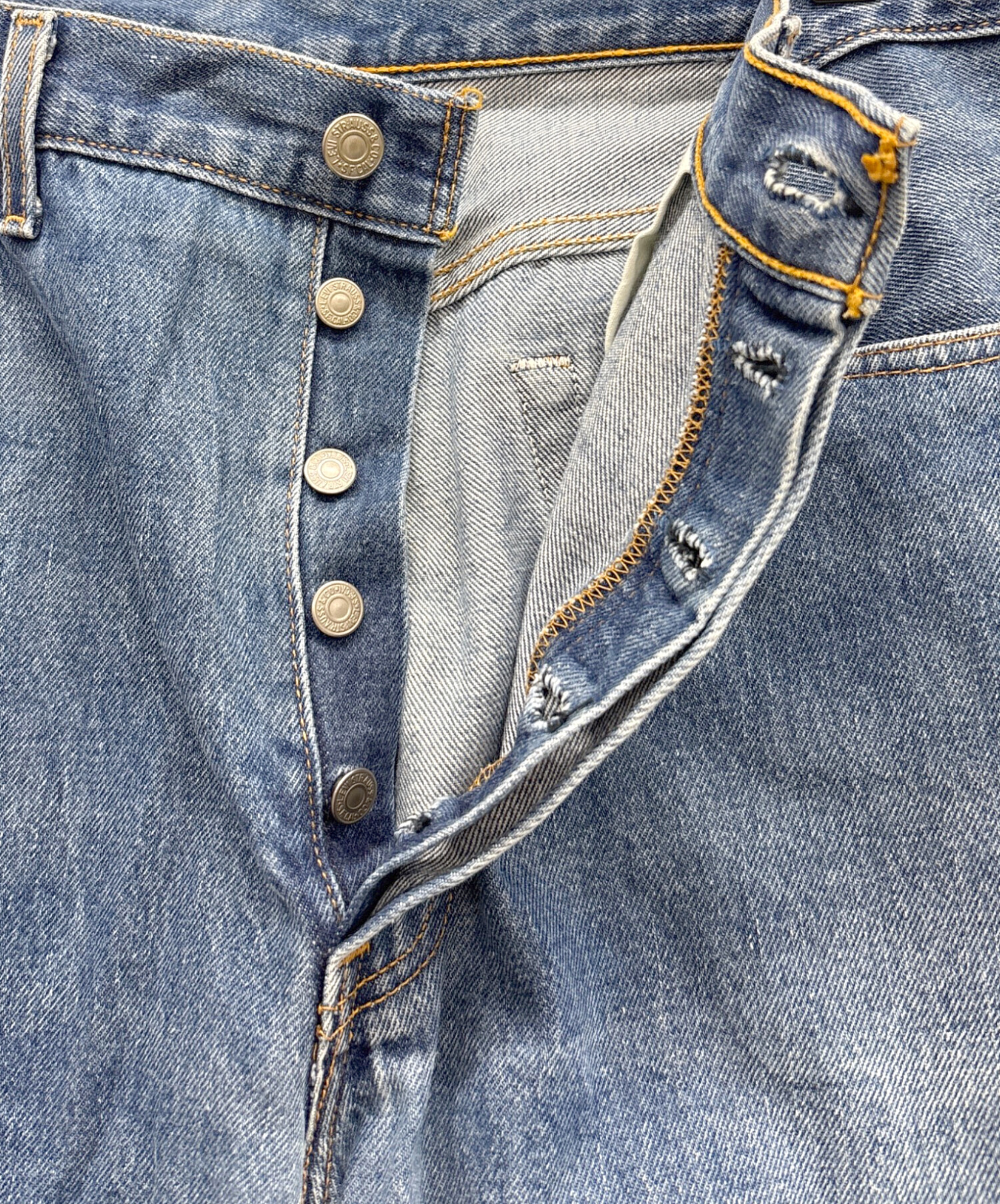 中古・古着通販】LEVI'S (リーバイス) 501デニムパンツ ブルー サイズ