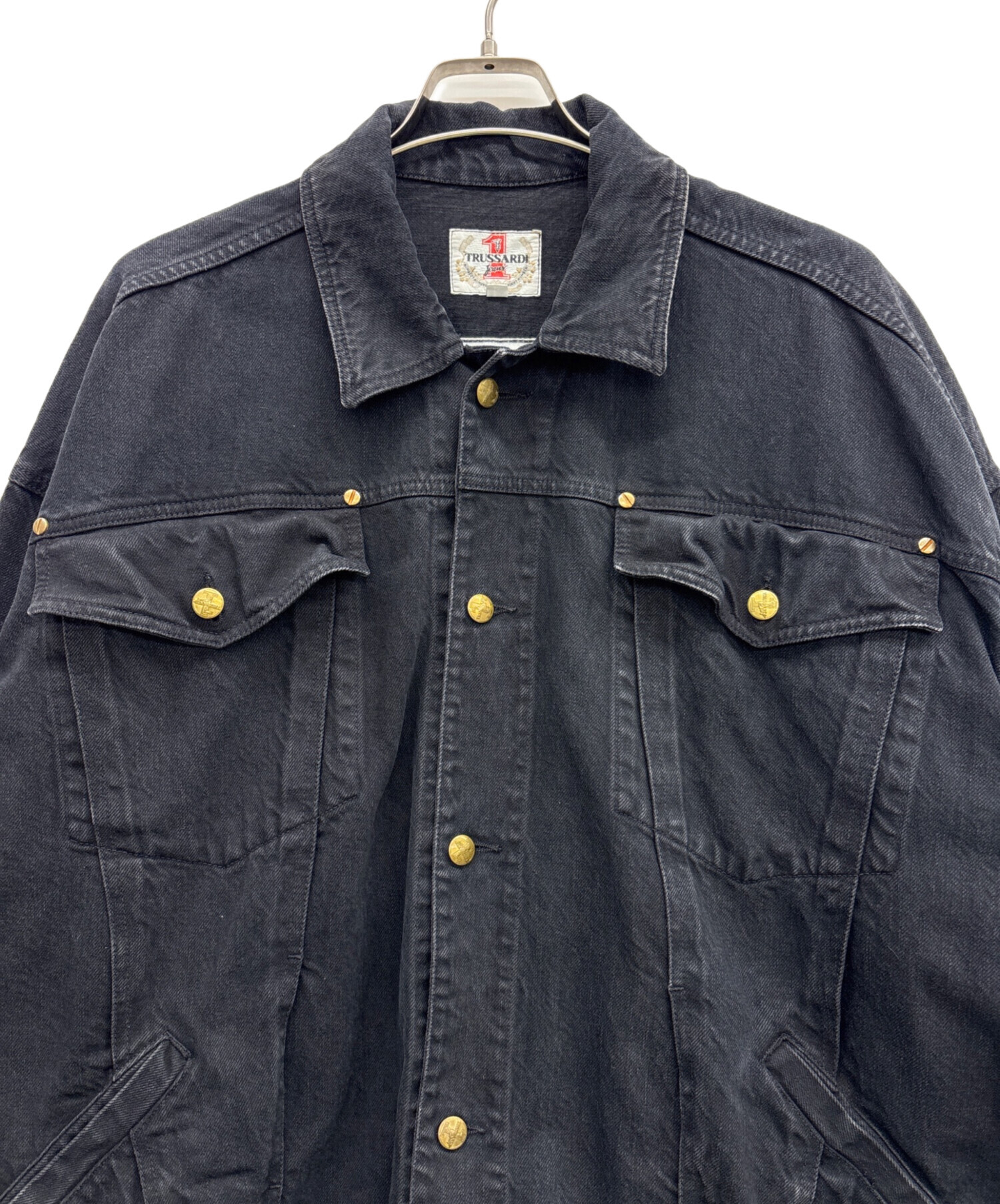 大きいサイズ TRUSSARDI ジャケット 50 中古・古着通販】TRUSSARDI JEANS (トラサルディージーンズ) デニム