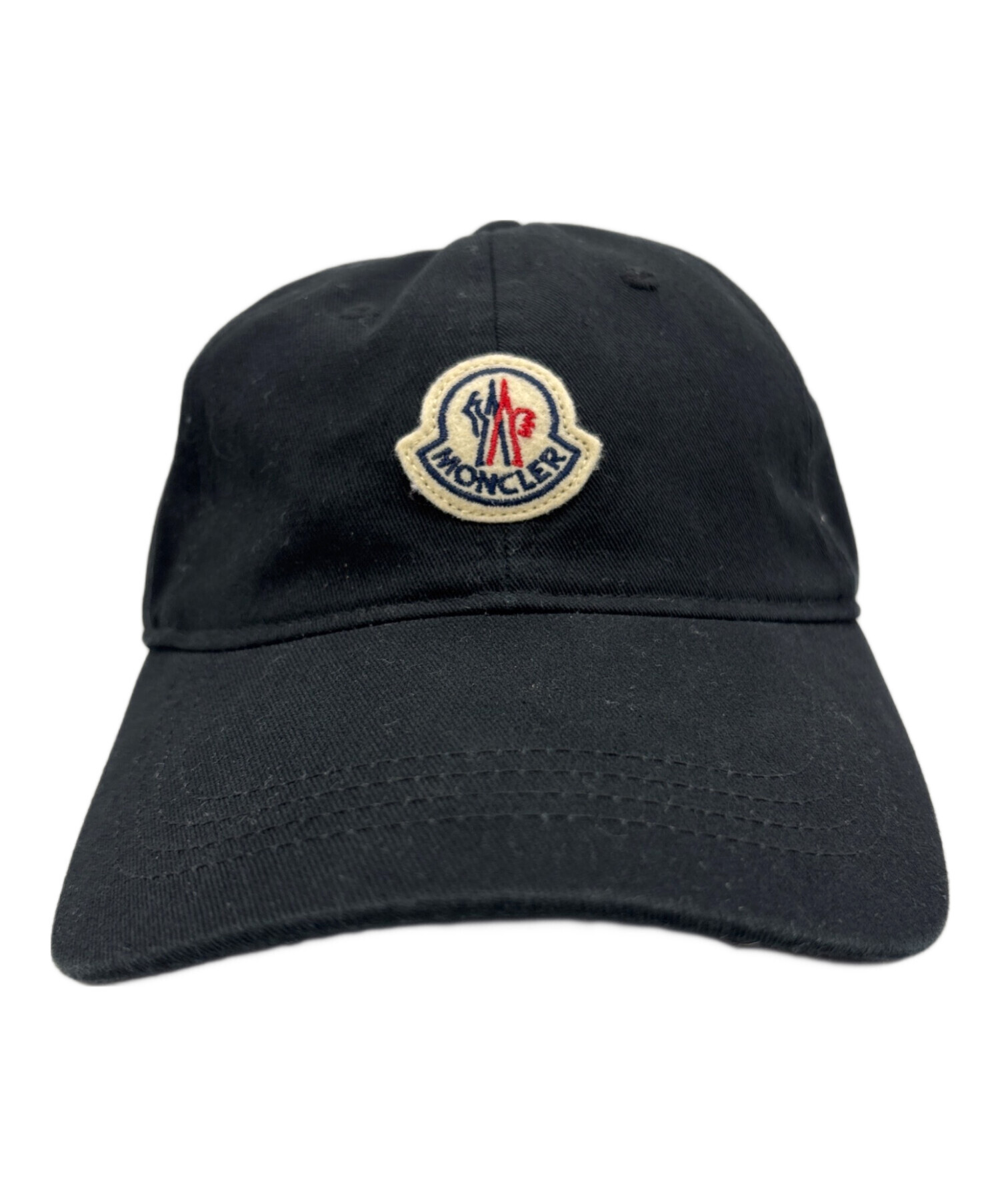 中古・古着通販】MONCLER (モンクレール) キャップ ブラック｜ブランド