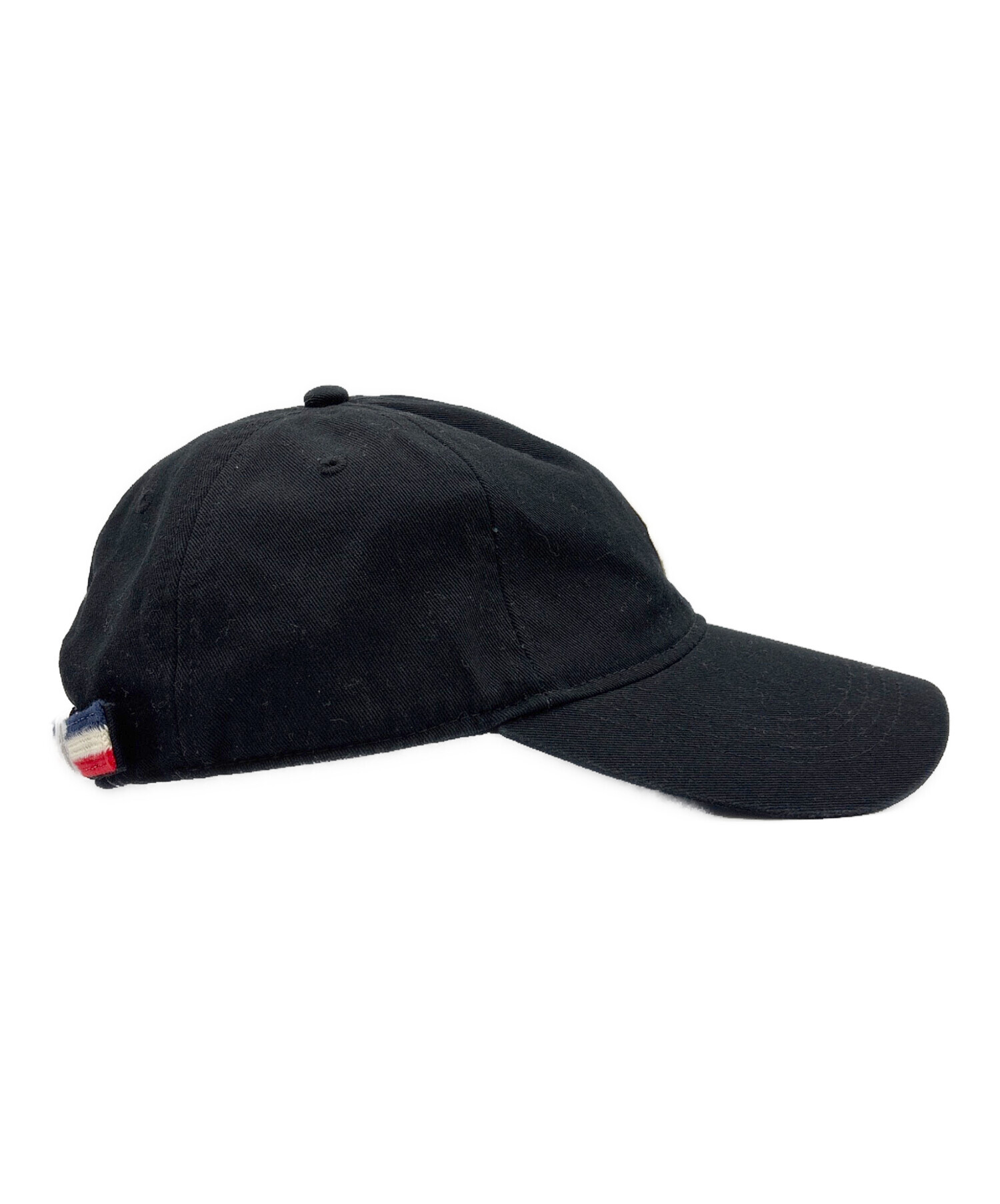 三連休セール❗️MONCLER ブラック キャップ 中古・古着通販】MONCLER (モンクレール) キャップ ブラック｜ブランド