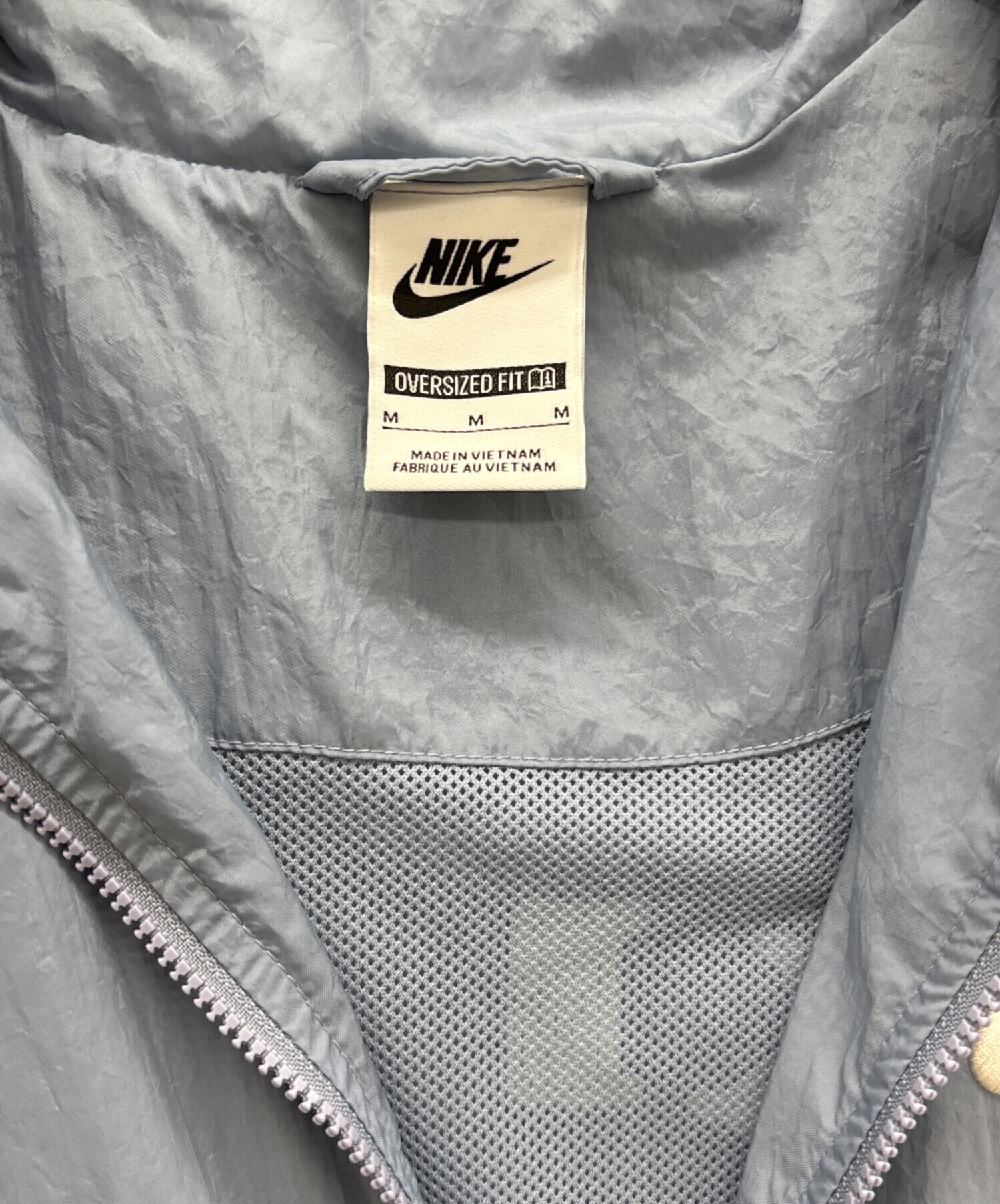 中古・古着通販】NIKE (ナイキ) トラックジャケット ライトブルー