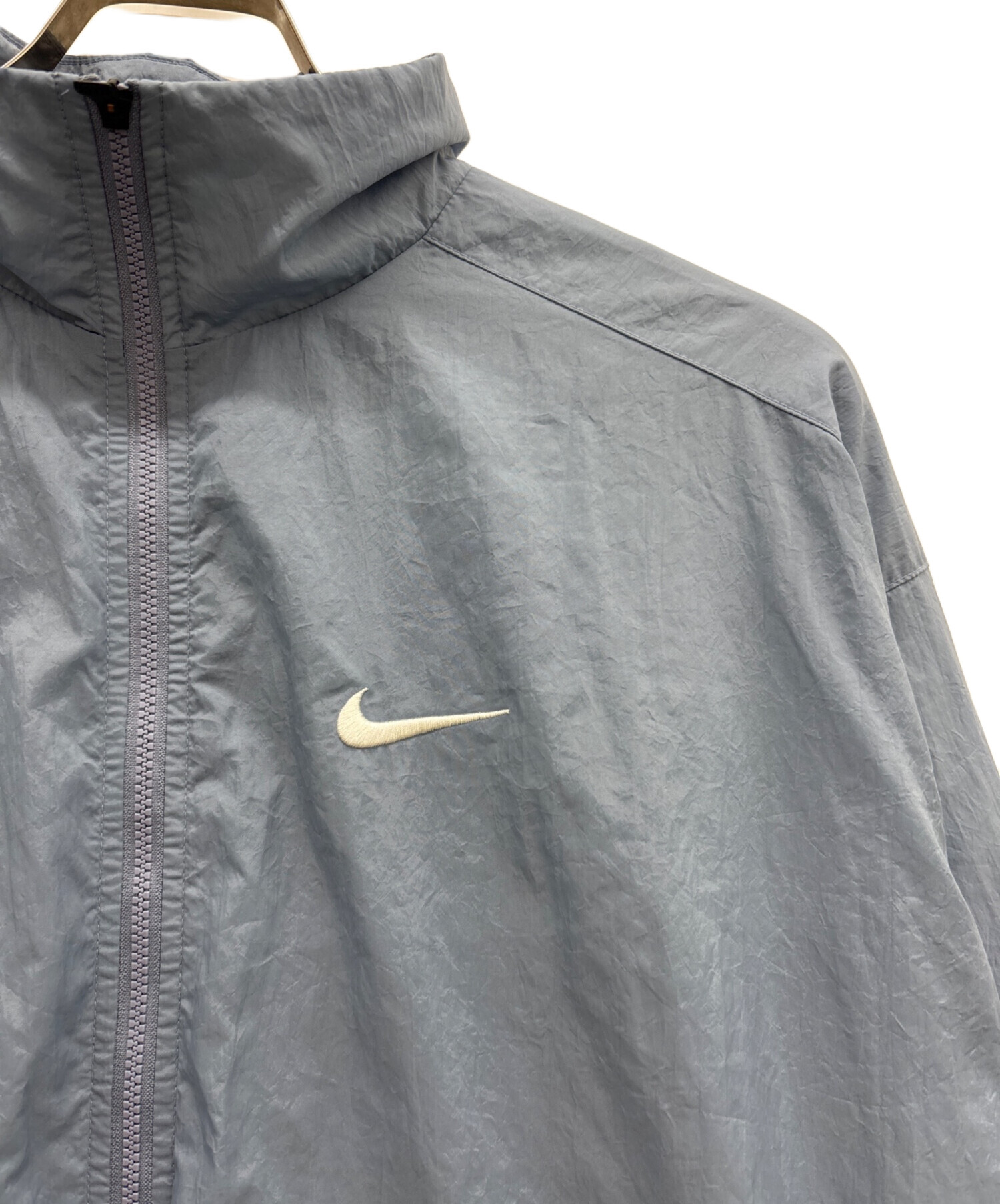 中古・古着通販】NIKE (ナイキ) トラックジャケット ライトブルー