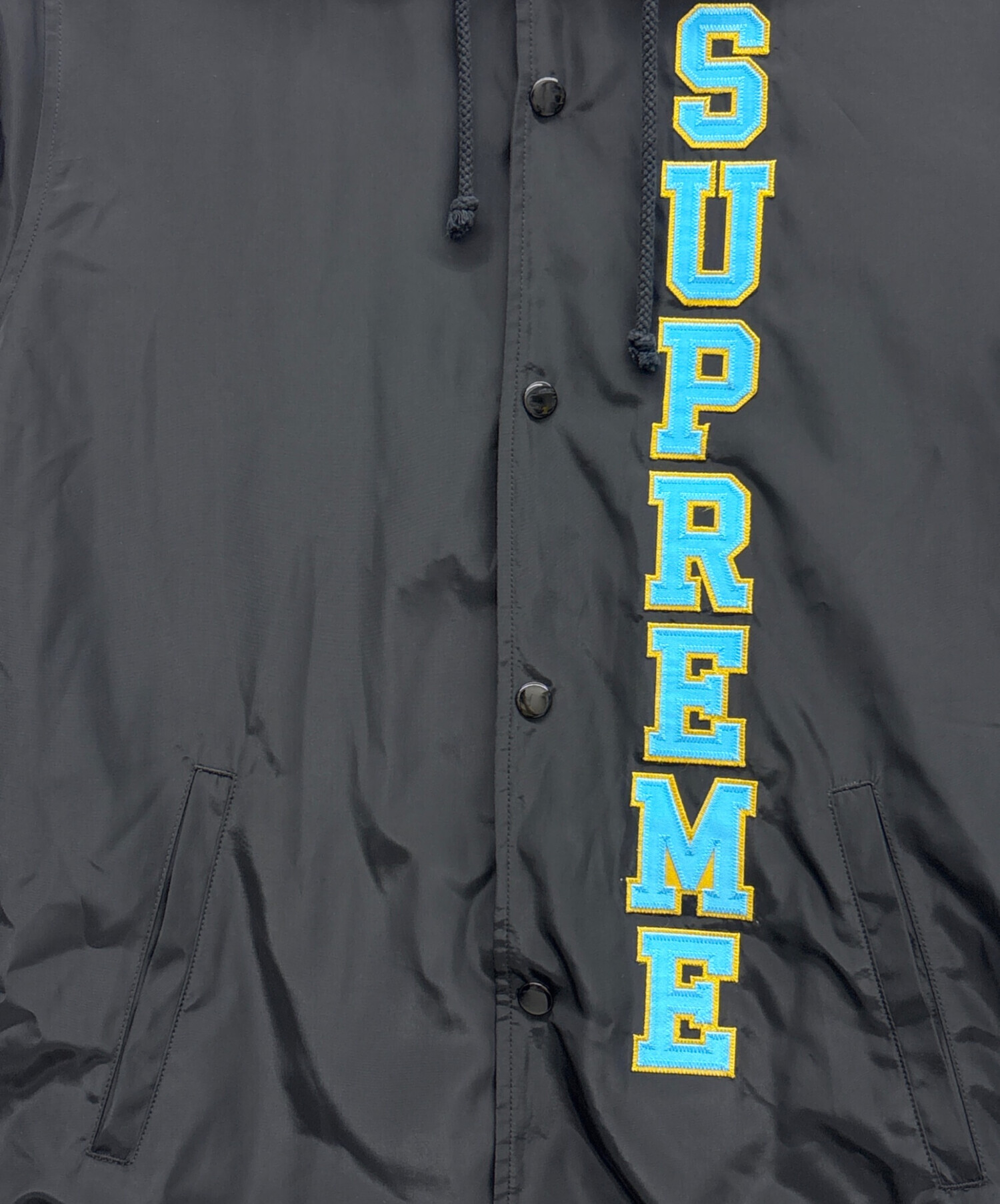 中古・古着通販】SUPREME (シュプリーム) コーチジャケット ブラック