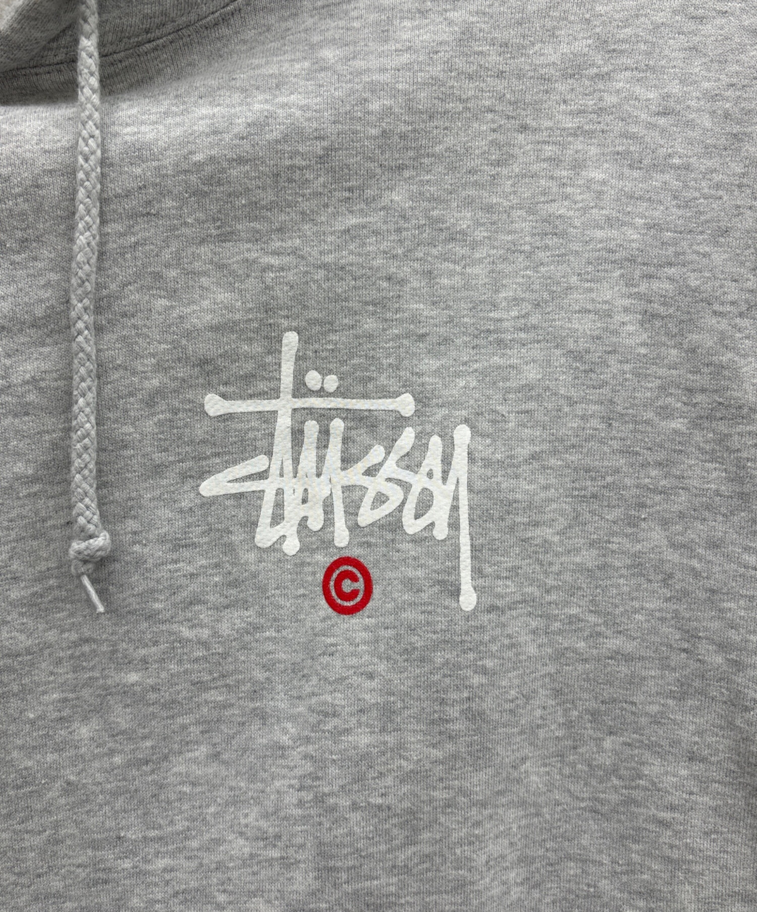 中古・古着通販】stussy (ステューシー) プルオーバーパーカー グレー