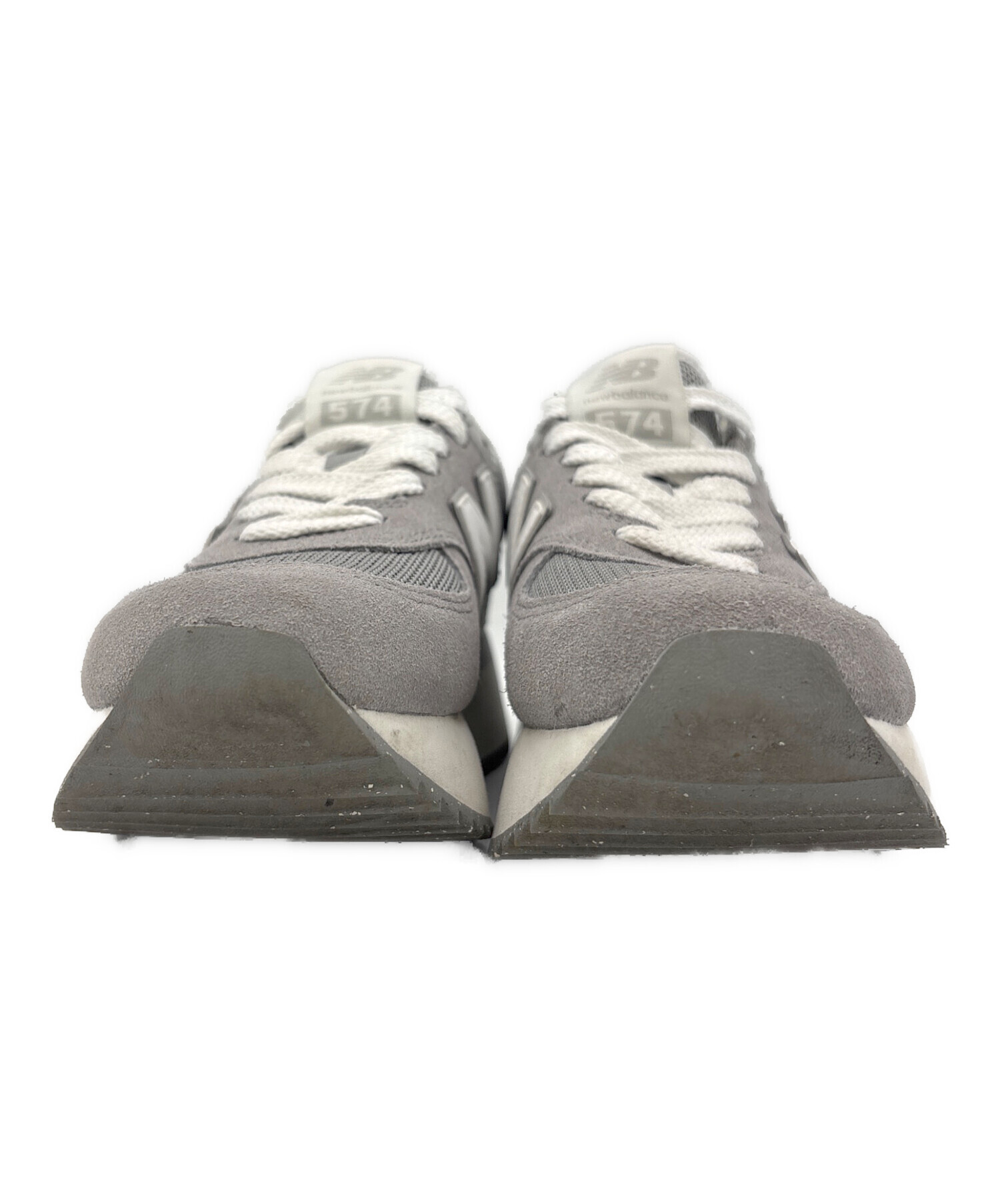 中古・古着通販】NEW BALANCE (ニューバランス) 574 グレー×ホワイト