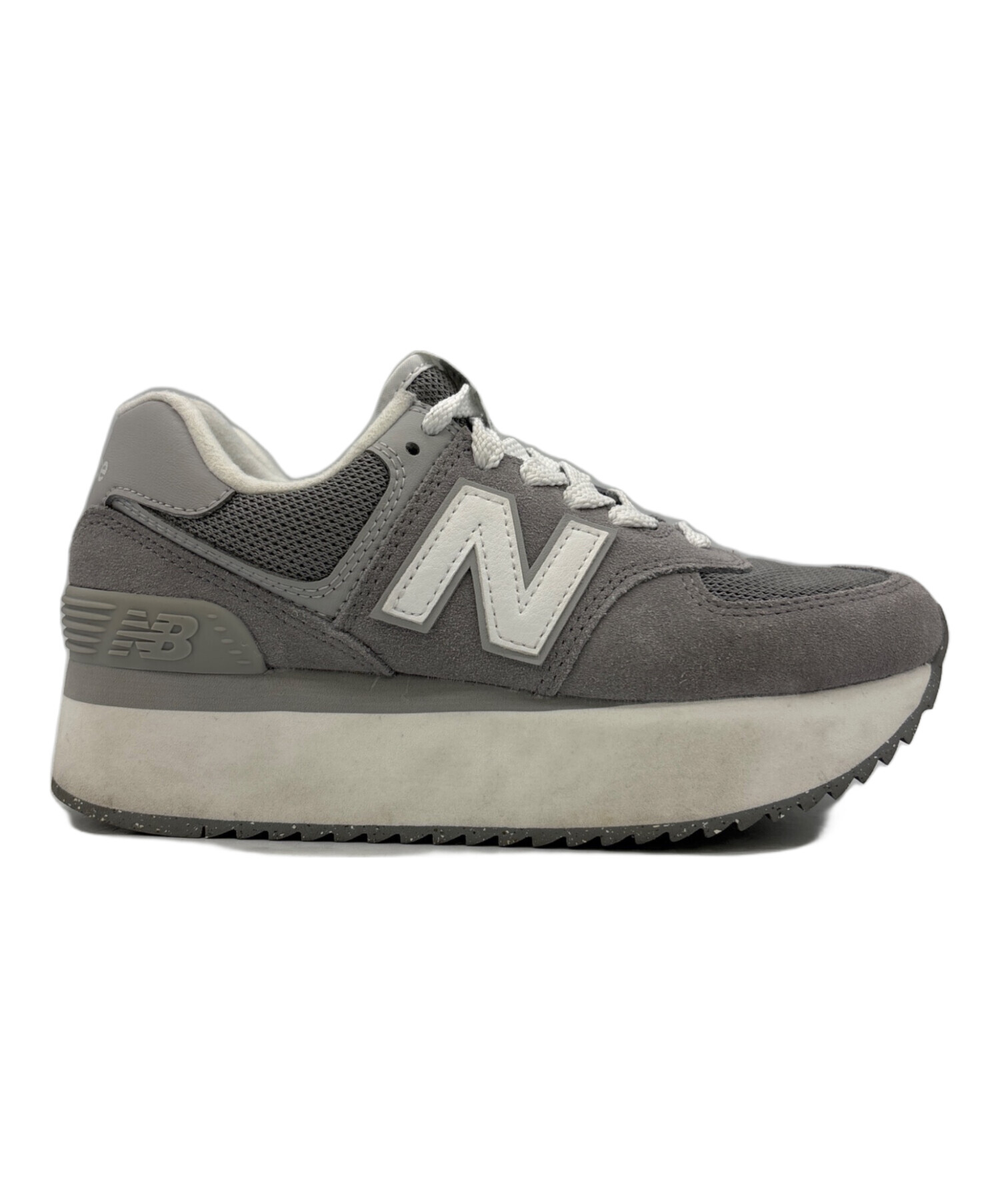 中古・古着通販】NEW BALANCE (ニューバランス) 574 グレー×ホワイト