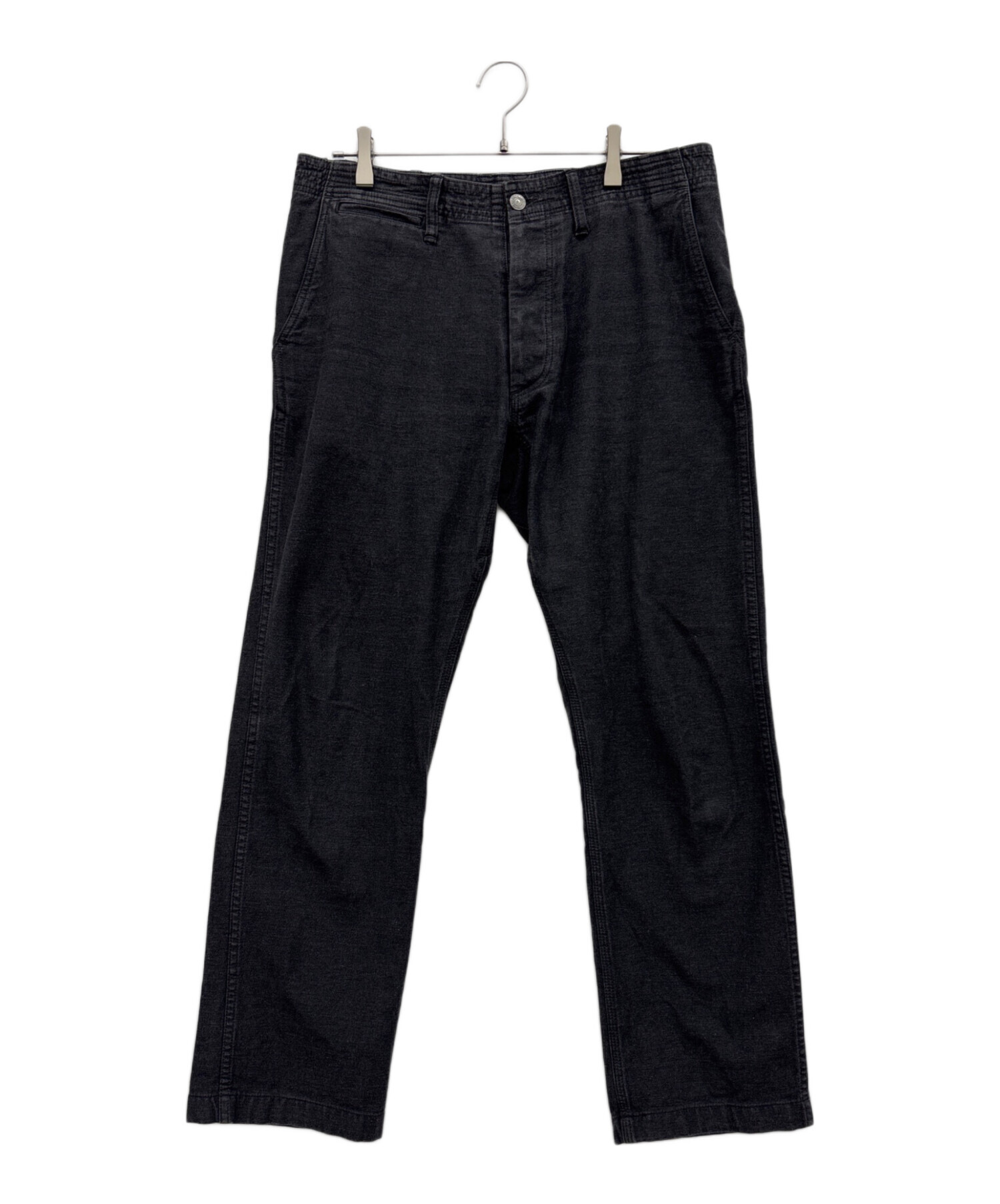 中古・古着通販】SASSAFRAS (ササフラス) デニムパンツ グレー サイズ 