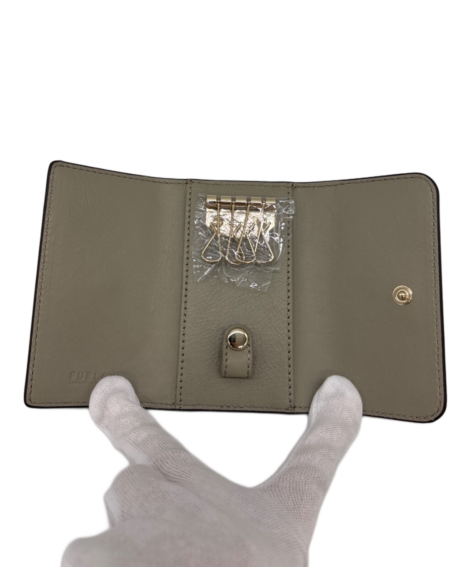 中古・古着通販】FURLA (フルラ) キーケース グレー｜ブランド・古着