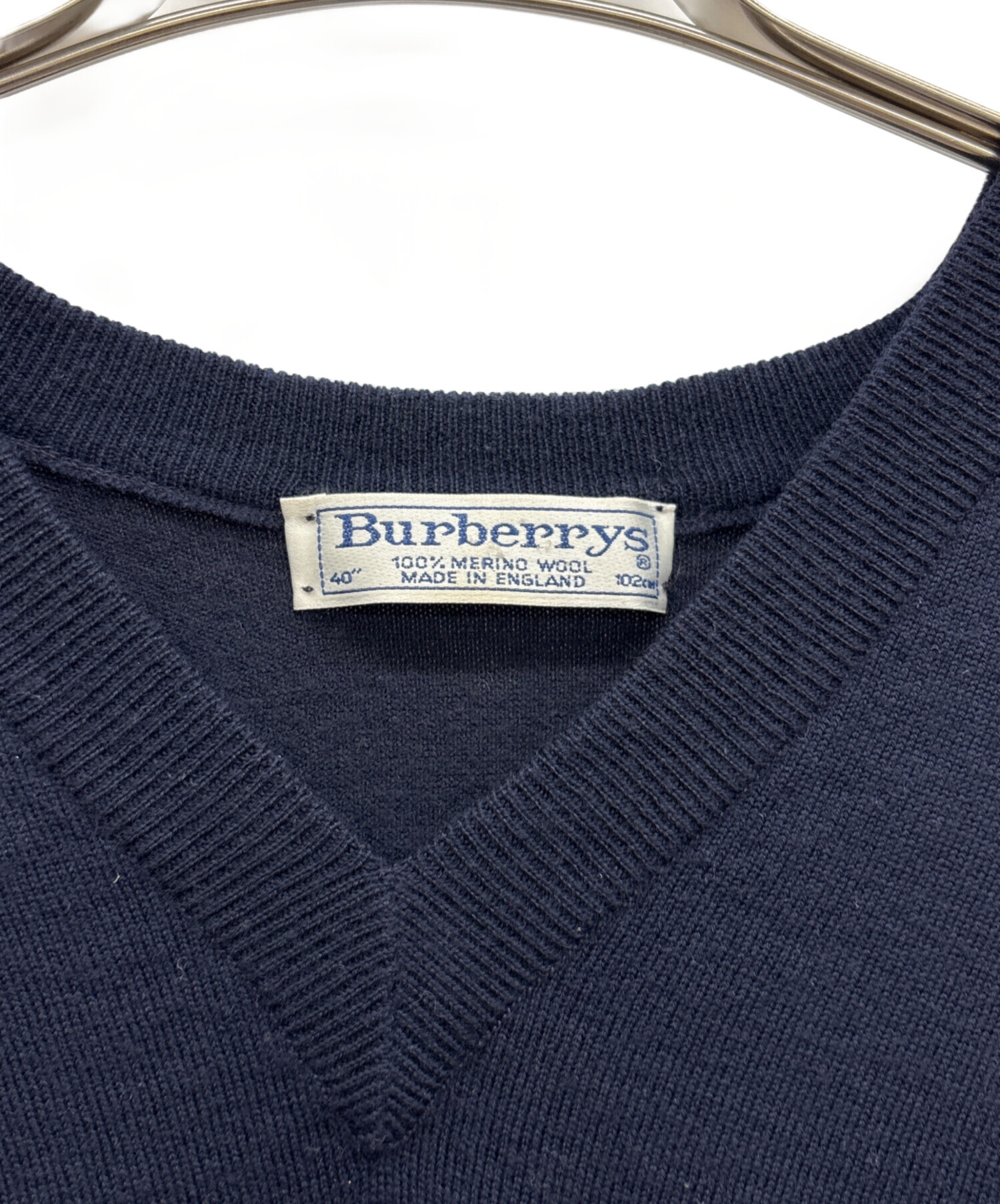 中古・古着通販】Burberry's (バーバリーズ) Vネックウールニット