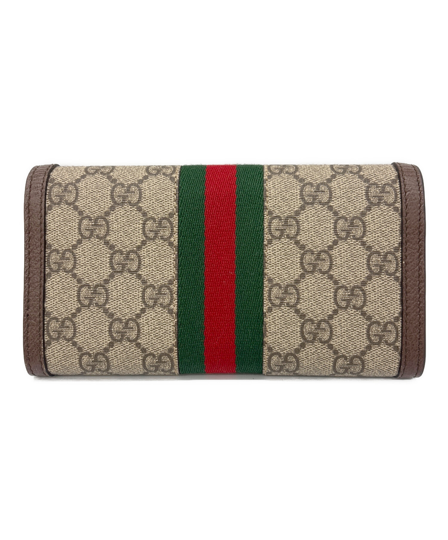 中古・古着通販】GUCCI (グッチ) 長財布 ブラウン｜ブランド・古着通販