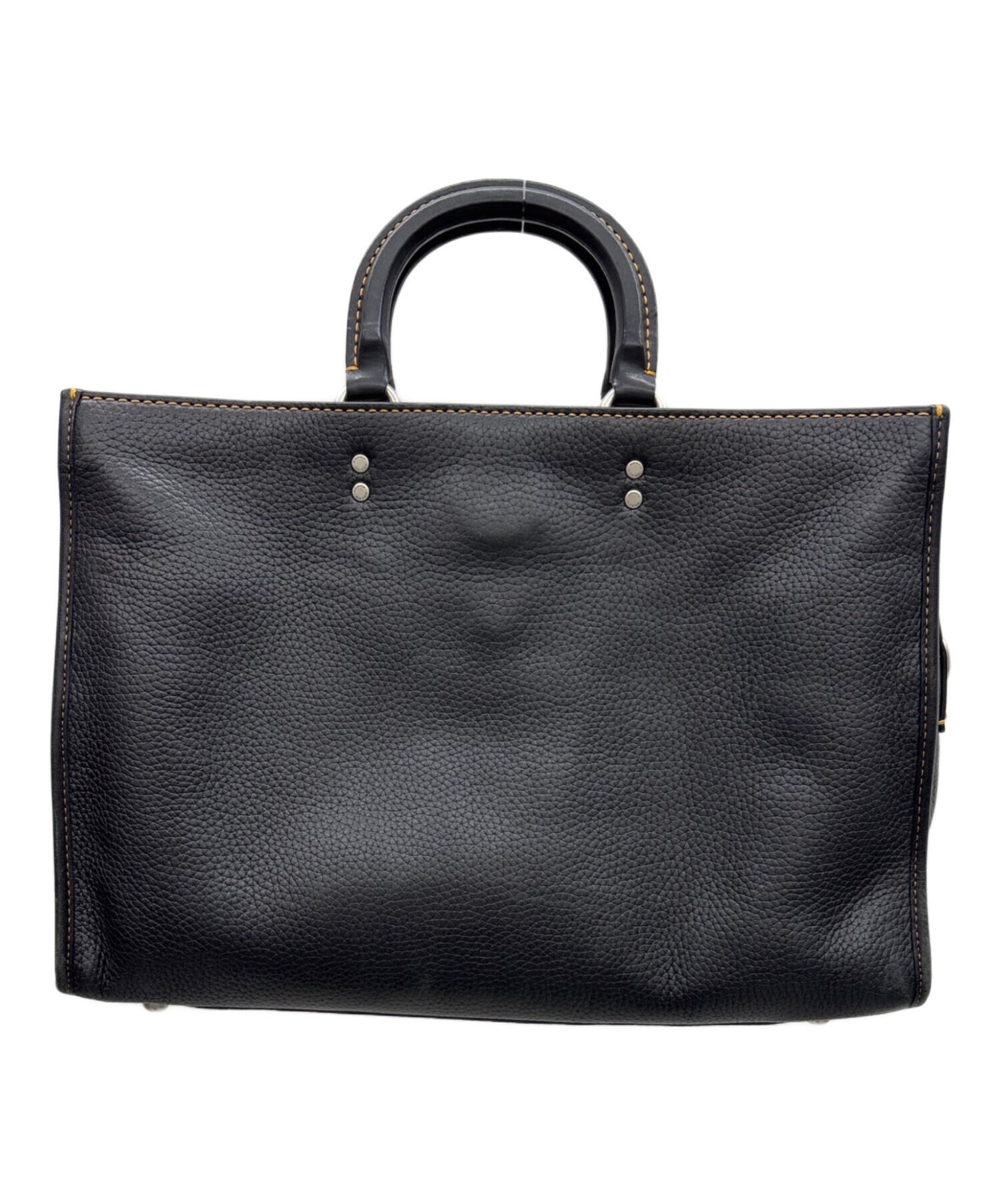 中古・古着通販】COACH (コーチ) 2WAYバッグ ブラック｜ブランド・古着