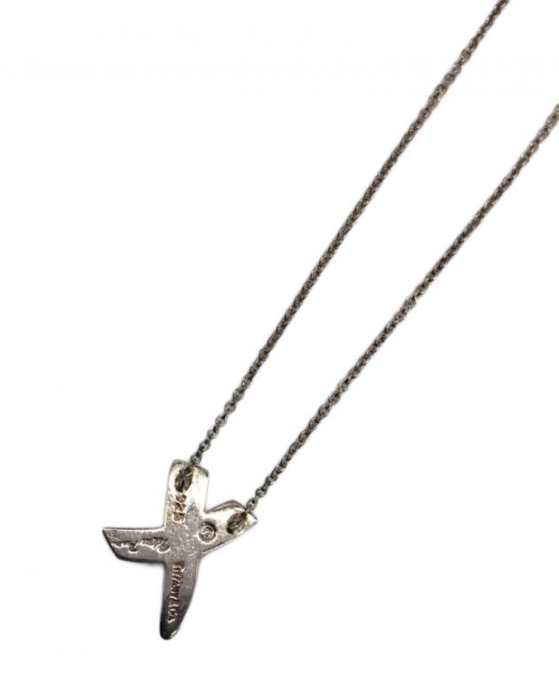 中古・古着通販】TIFFANY & Co. (ティファニー) キスクロスネックレス