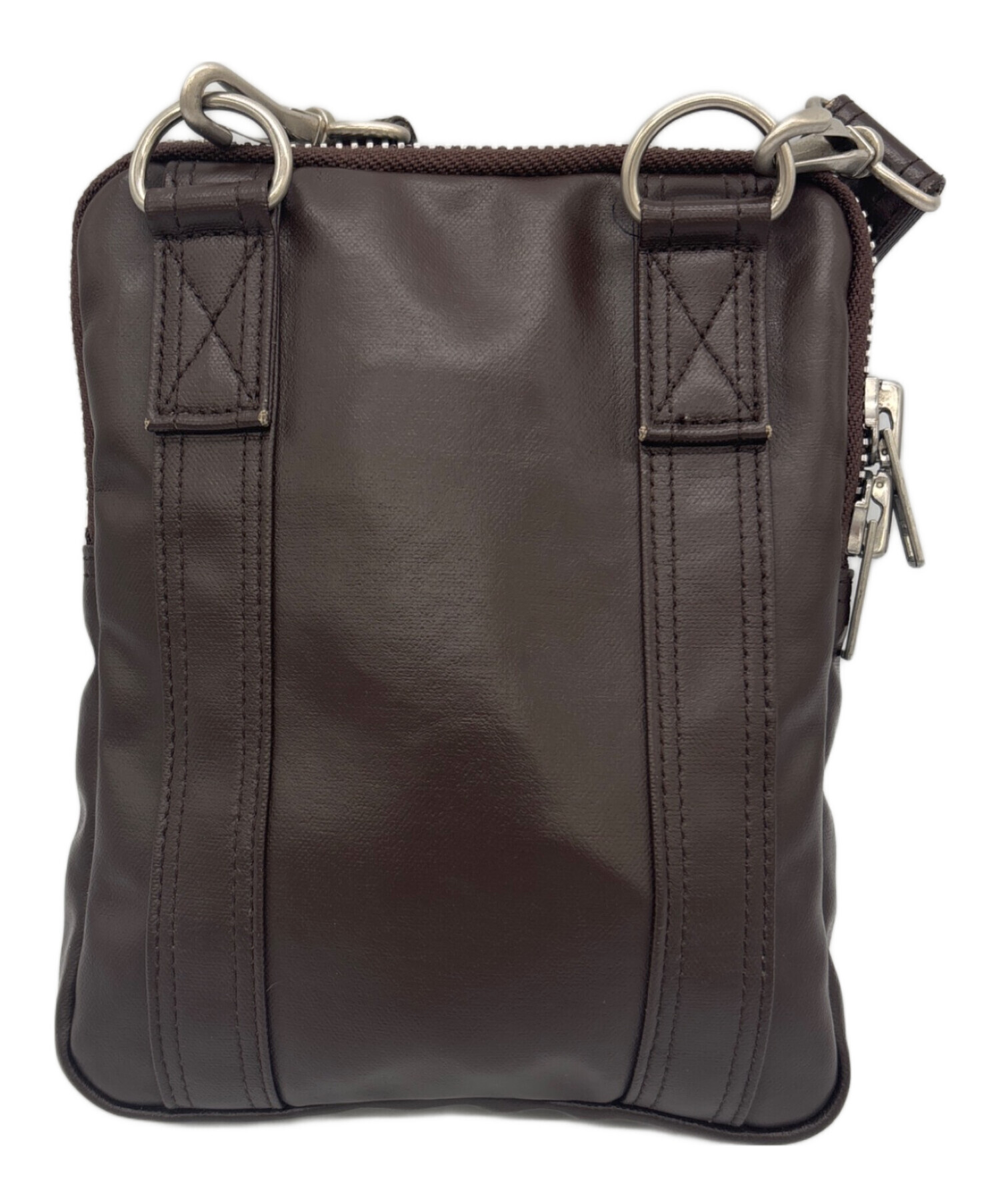 中古・古着通販】PORTER (ポーター) ショルダーバッグ ブラウン 