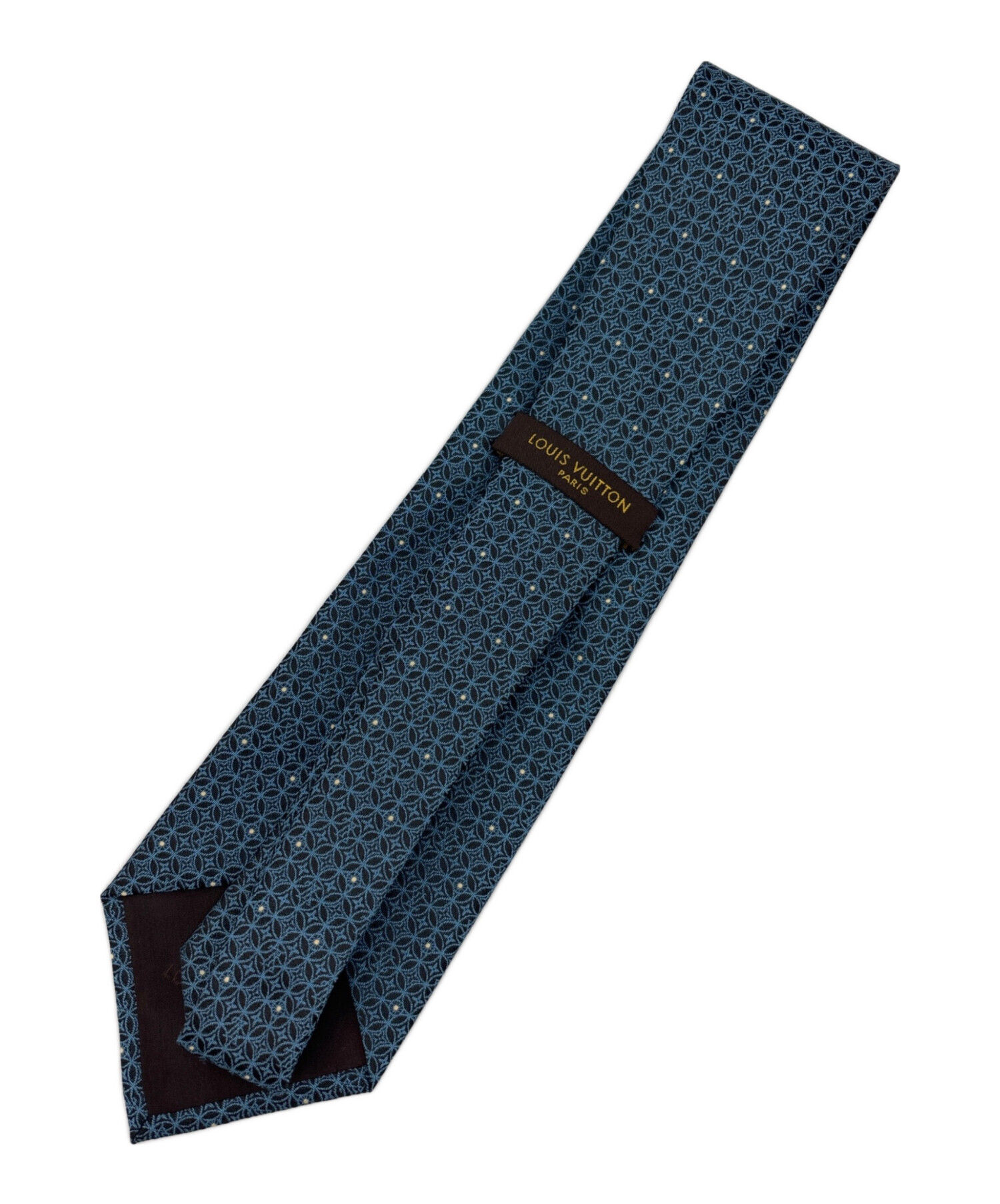 中古・古着通販】LOUIS VUITTON (ルイ ヴィトン) ネクタイ ブルー