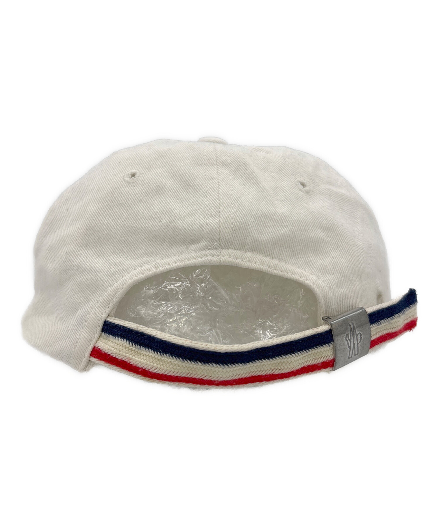 中古・古着通販】MONCLER (モンクレール) キャップ ホワイト｜ブランド