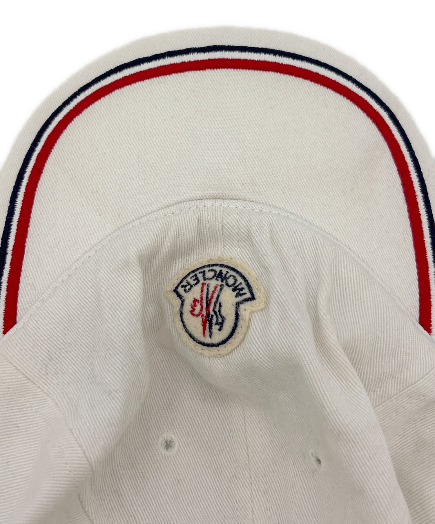 中古・古着通販】MONCLER (モンクレール) キャップ ホワイト｜ブランド