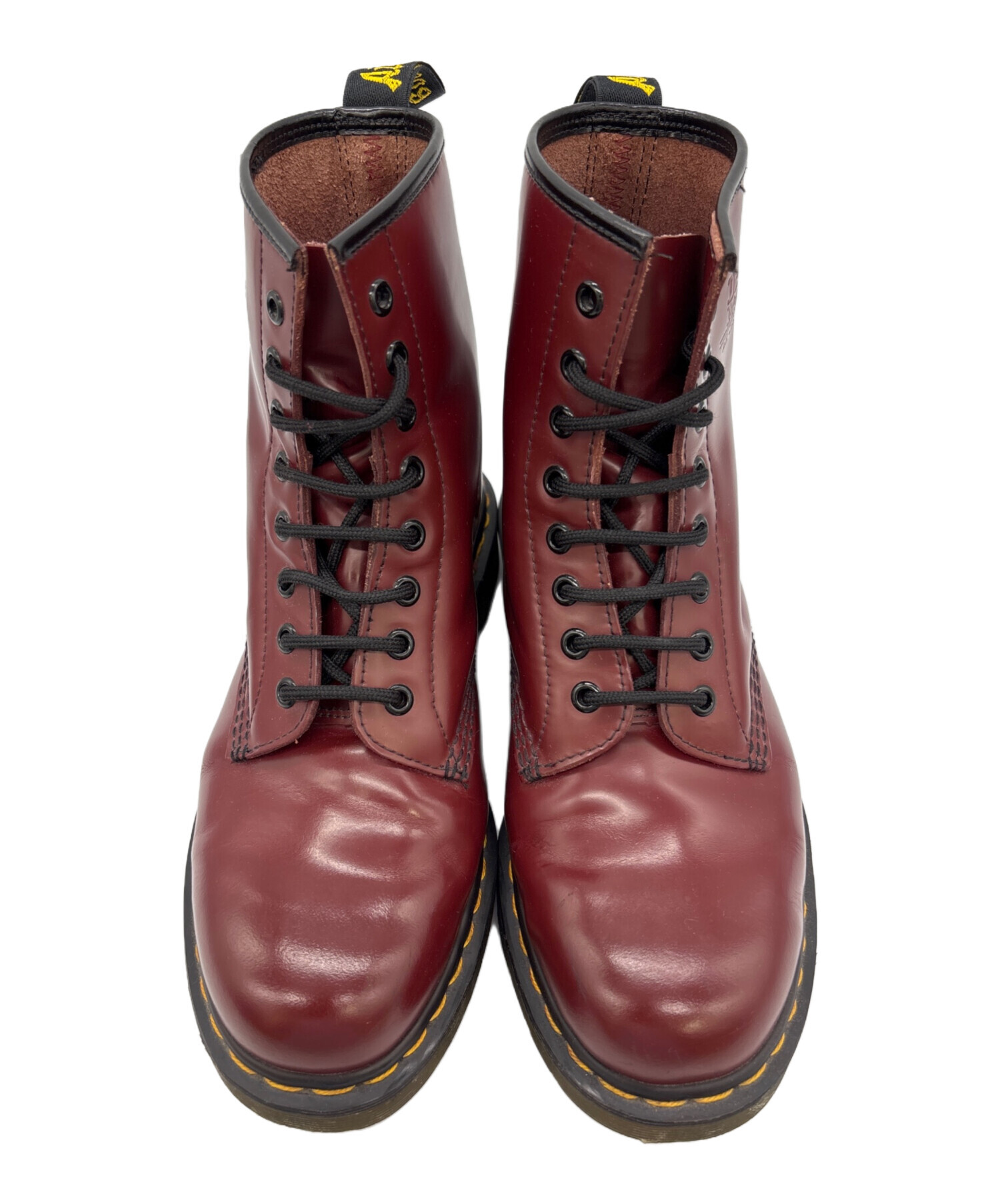 高*島様 Dr. Martens 8ホール ブーツ バーガンディ UK8 中古・古着通販】Dr.Martens (ドクターマーチン) 8ホールブーツ バー