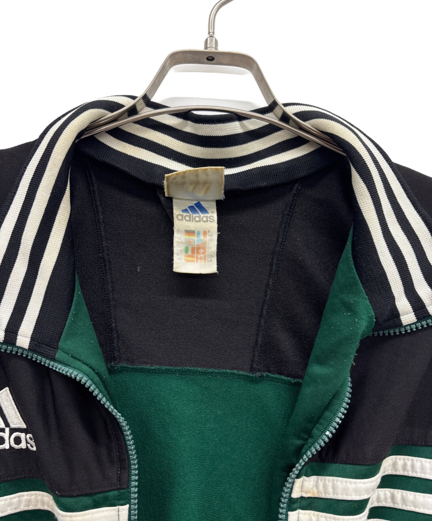 中古・古着通販】adidas (アディダス) トラックジャケット グリーン