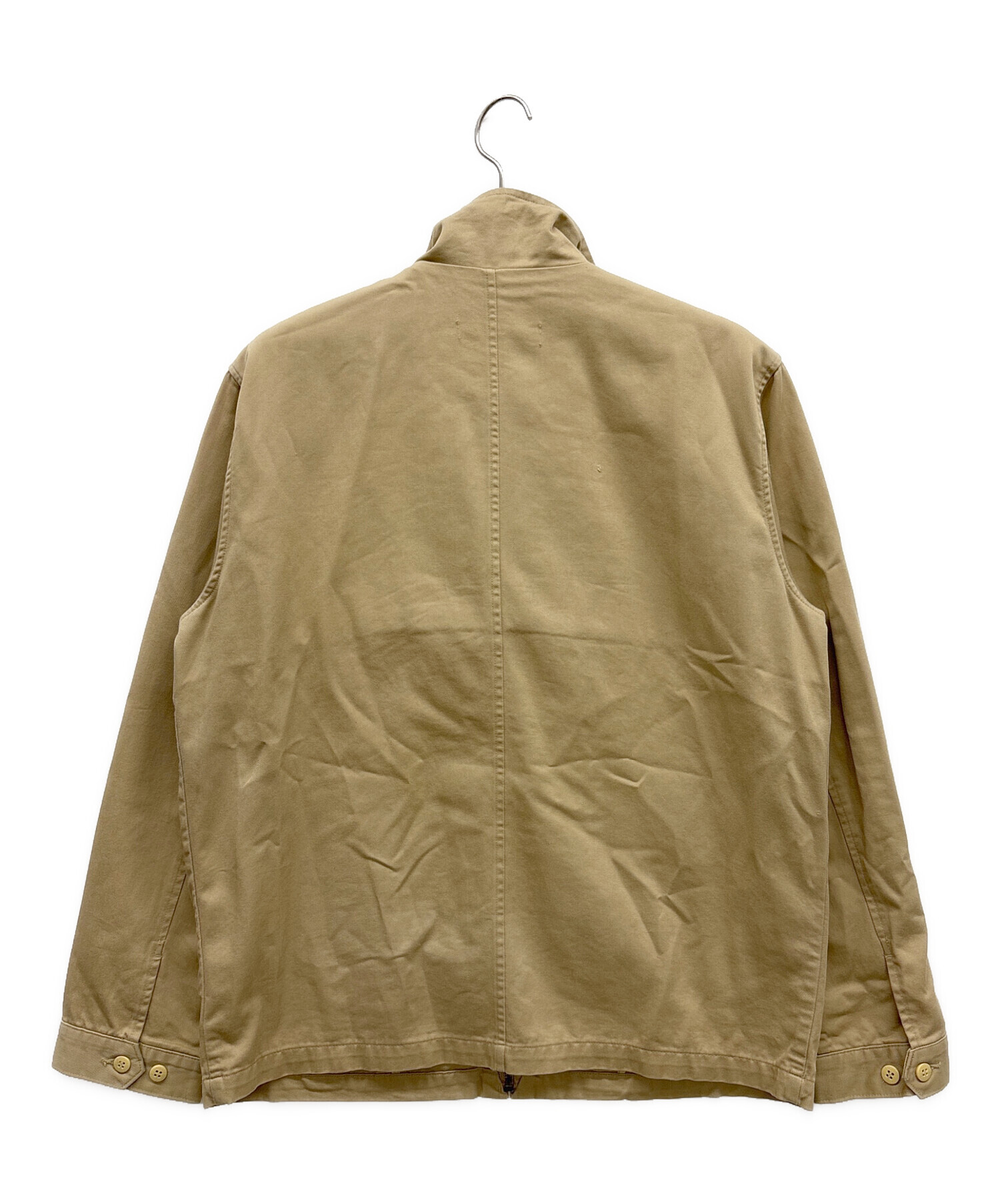 中古・古着通販】LACOSTE (ラコステ) ジップジャケット ベージュ