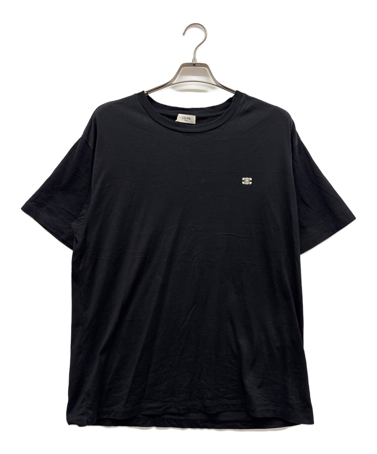 中古・古着通販】CELINE (セリーヌ) Tシャツ ブラック サイズ:L