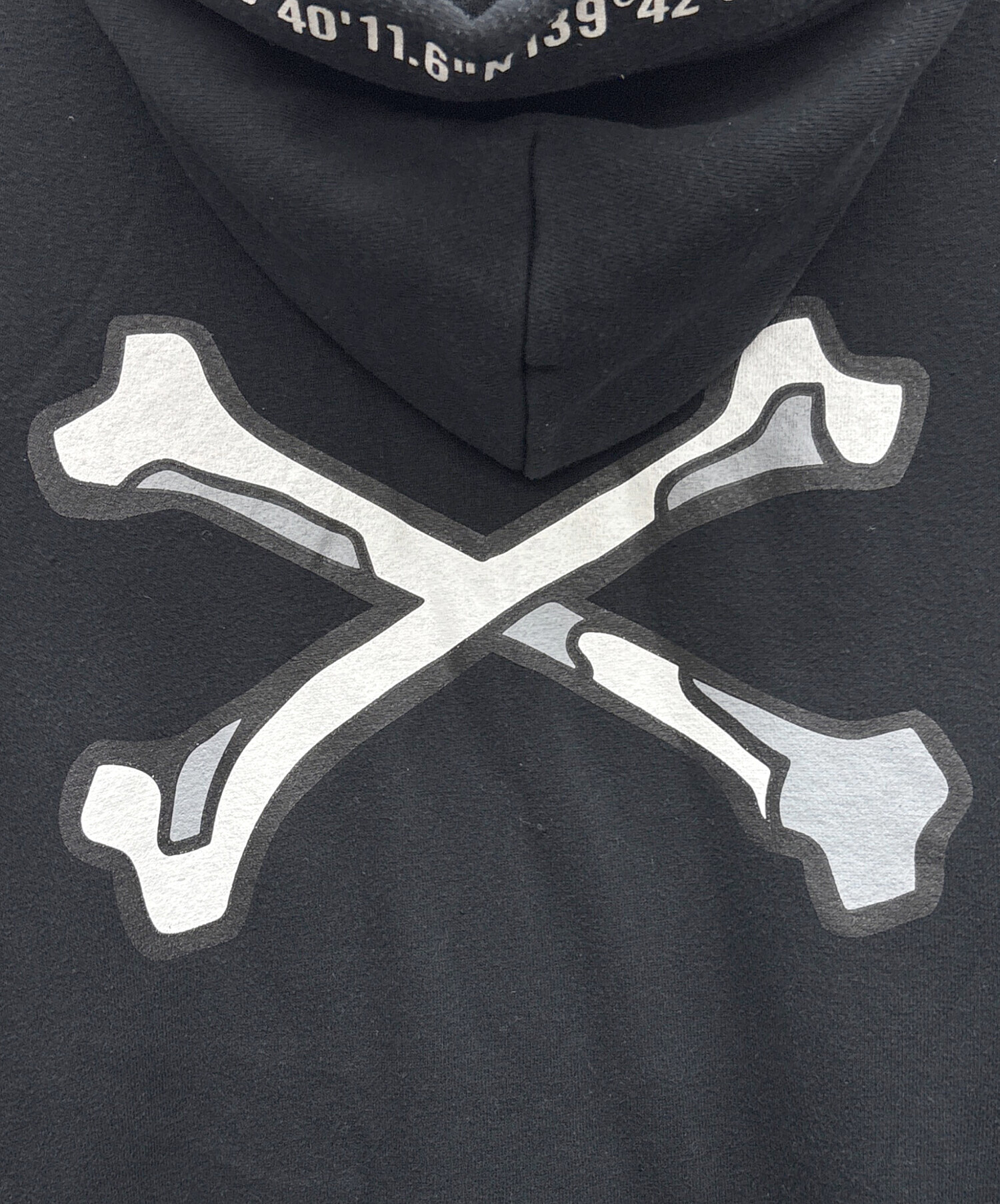 中古・古着通販】WTAPS (ダブルタップス) 裏起毛パーカー ブラック
