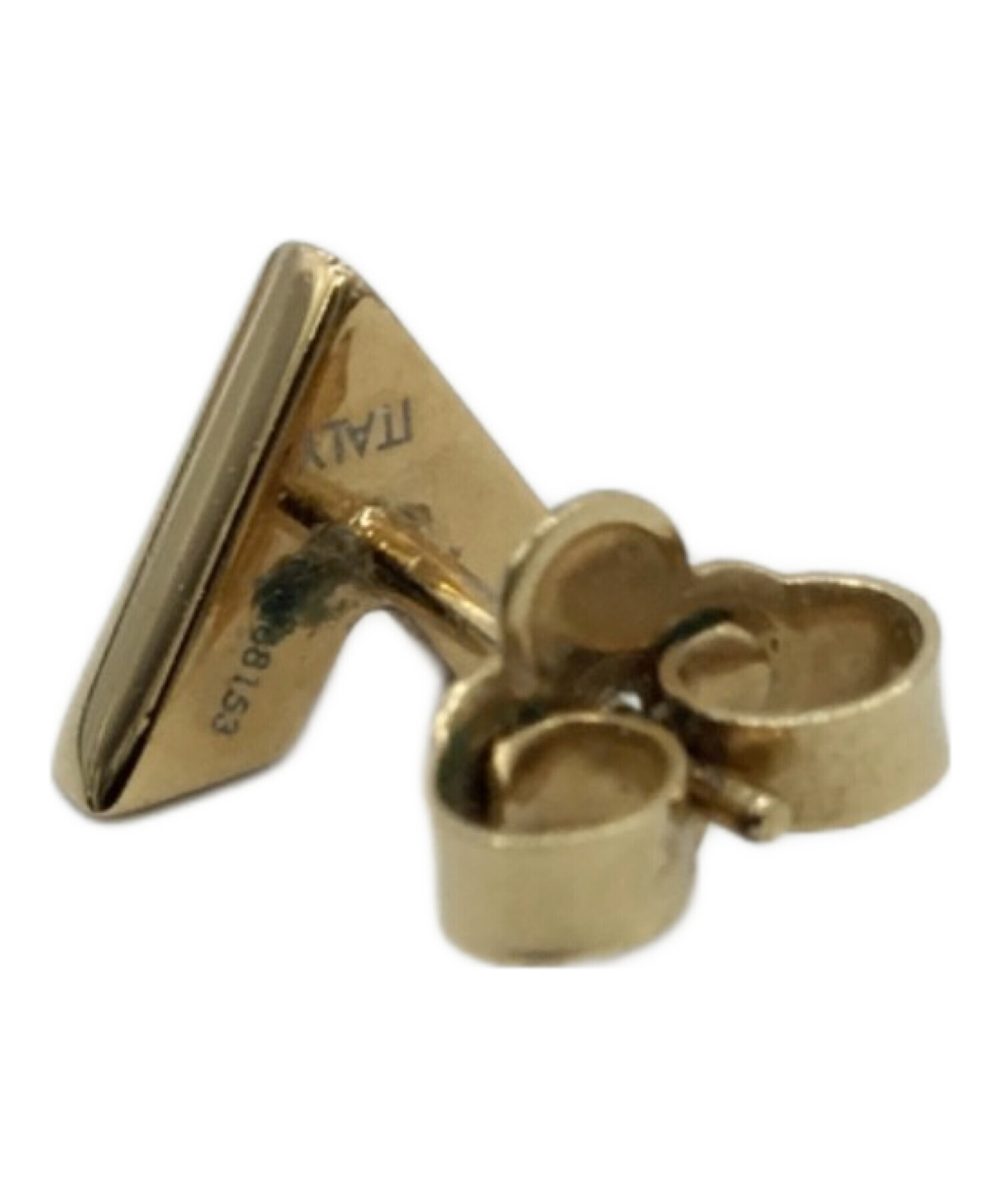 中古・古着通販】LOUIS VUITTON (ルイ ヴィトン) ピアス ゴールド