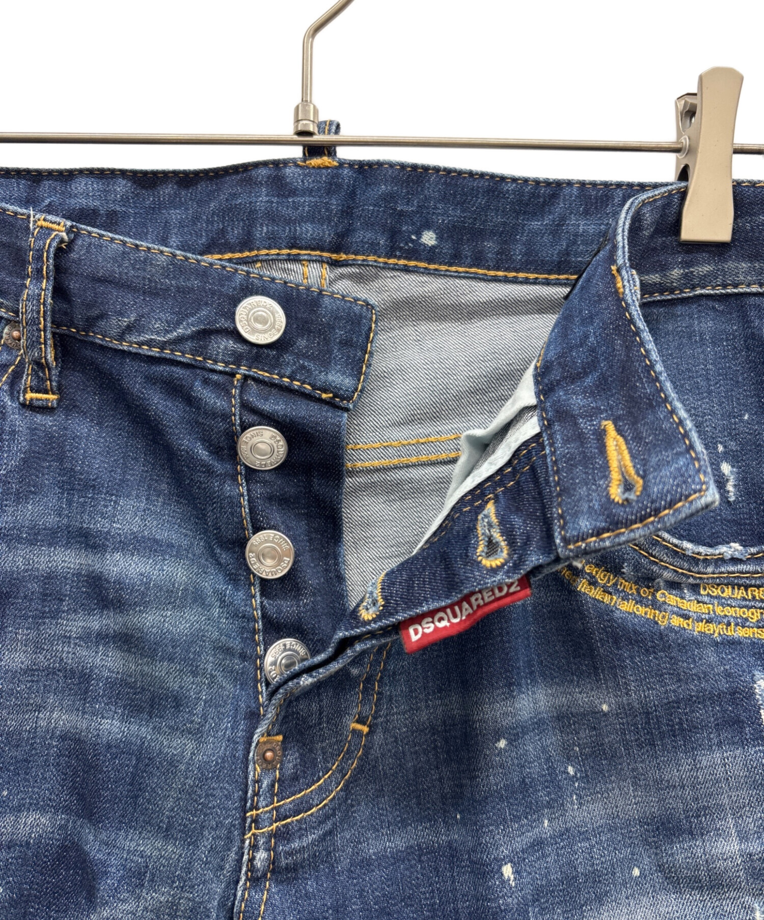 中古・古着通販】DSQUARED2 (ディースクエアード) スキニーデニム