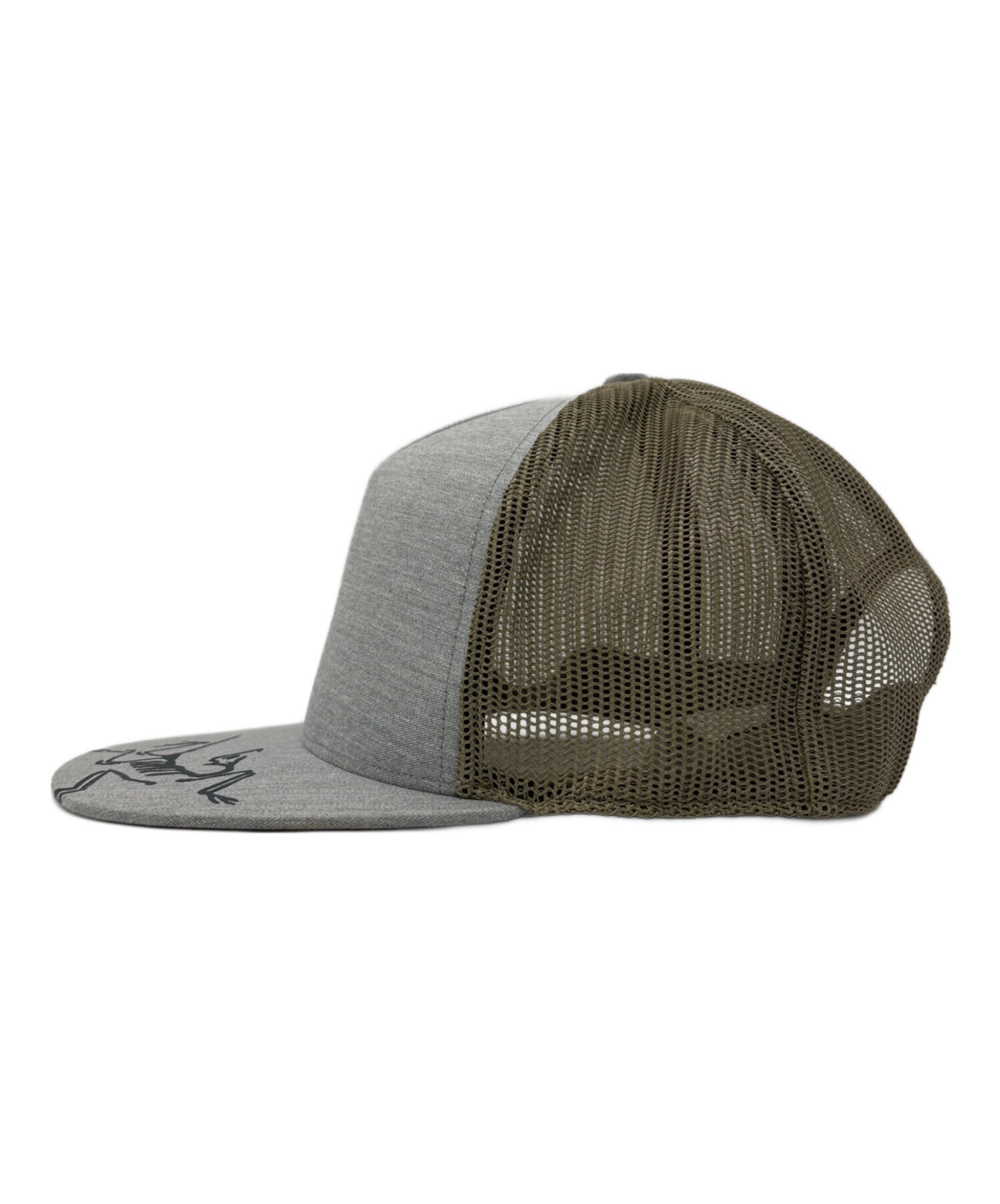 ARC'TERYX アークテリクス メッシュキャップ グレー 中古・古着通販】ARC'TERYX (アークテリクス) メッシュキャップ グレー