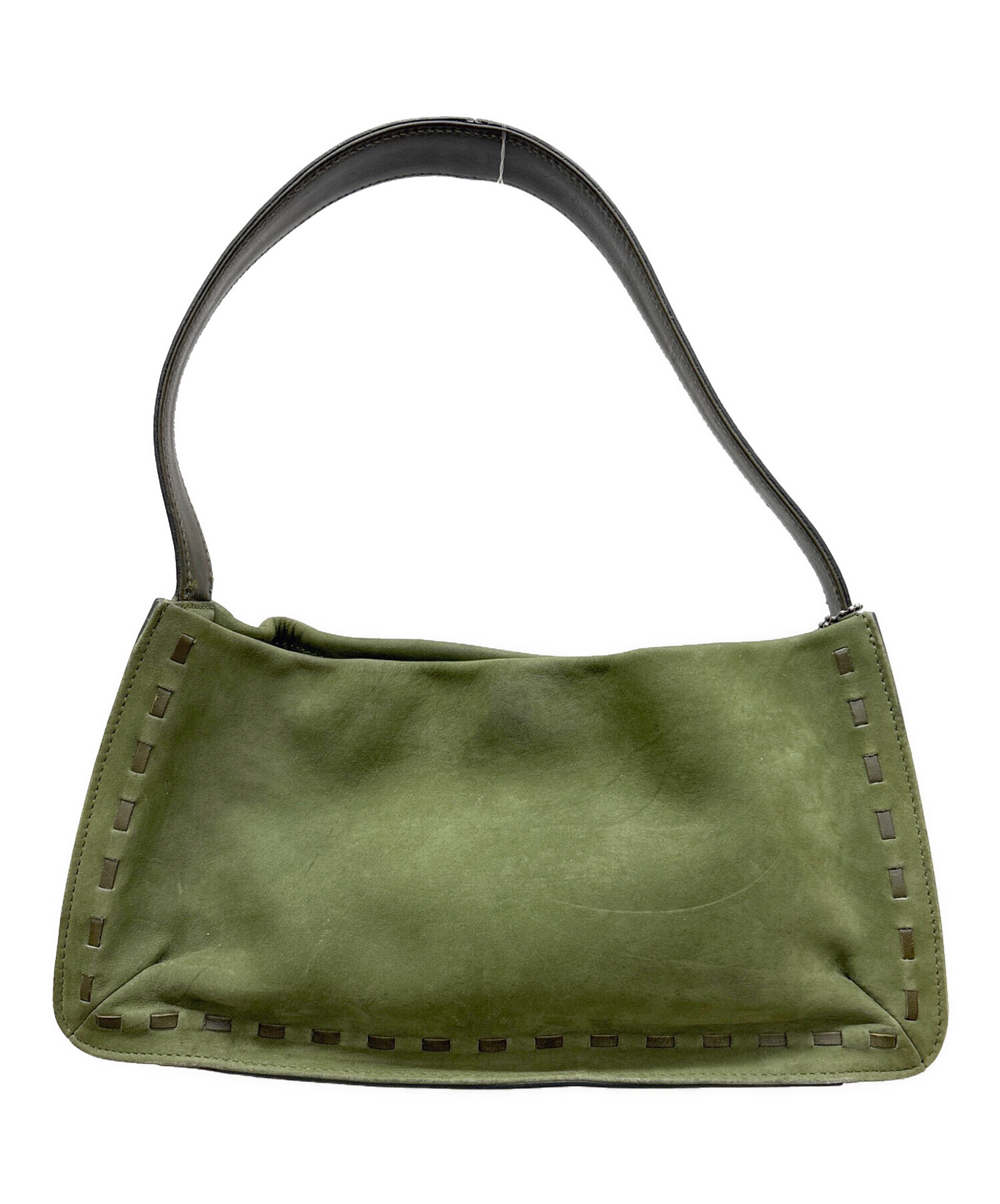 中古・古着通販】COACH (コーチ) ハンドバッグ グリーン｜ブランド