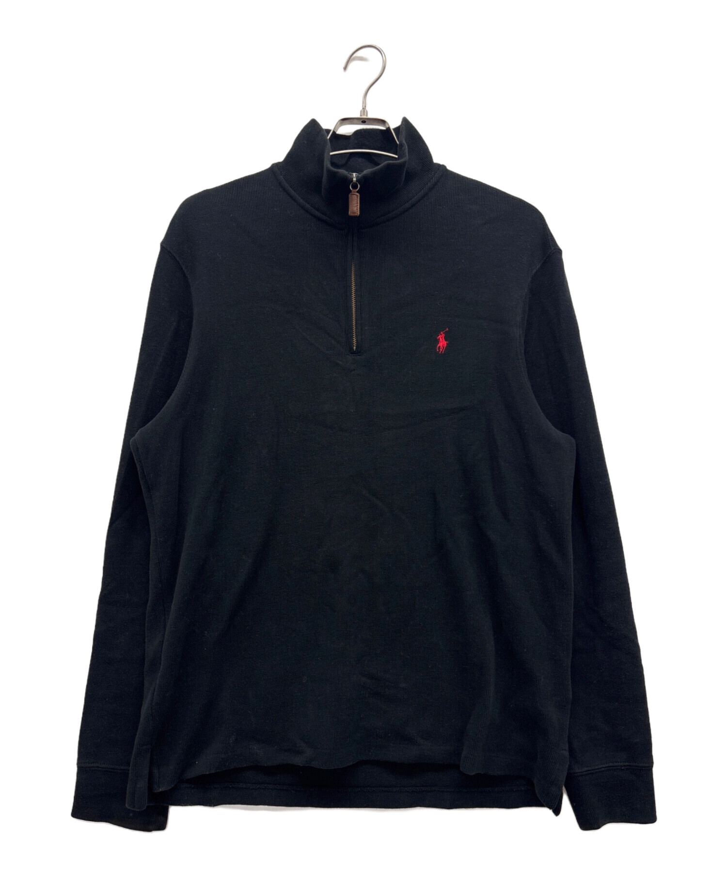 RLX ラルフローレン ハーフジップ 長袖 プルオーバー M 黒 古着 中古・古着通販】POLO RALPH LAUREN (ポロ・ラルフローレン) ハーフ