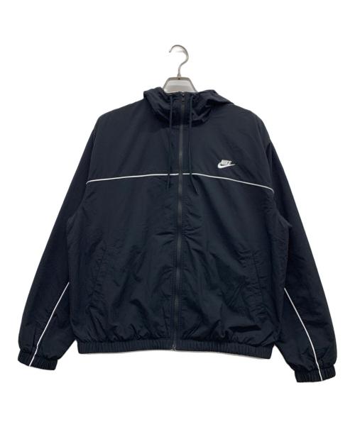 中古・古着通販】NIKE (ナイキ) ナイロンジャケット ブラック サイズ:L